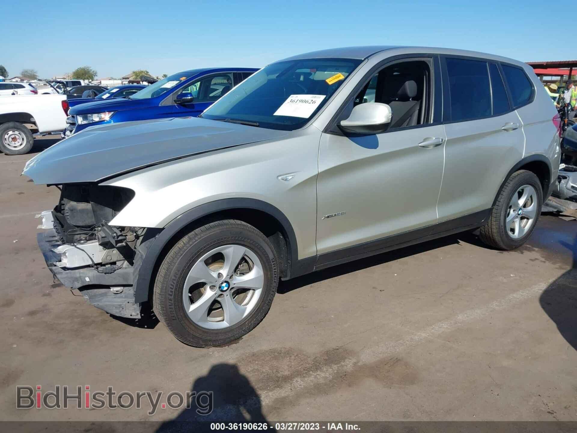 2012 BMW X3 - VIN: 5UXWX5C53CL721697 - Фото 2