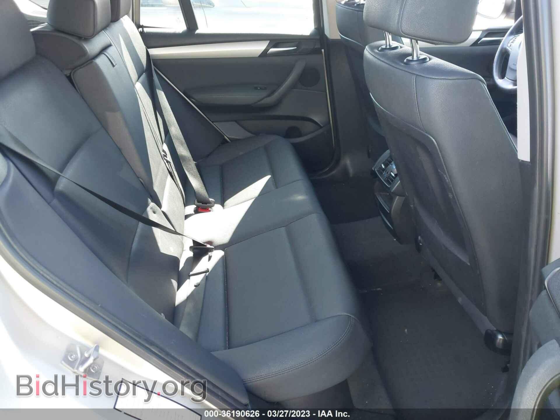 2012 BMW X3 - VIN: 5UXWX5C53CL721697 - Фото 8