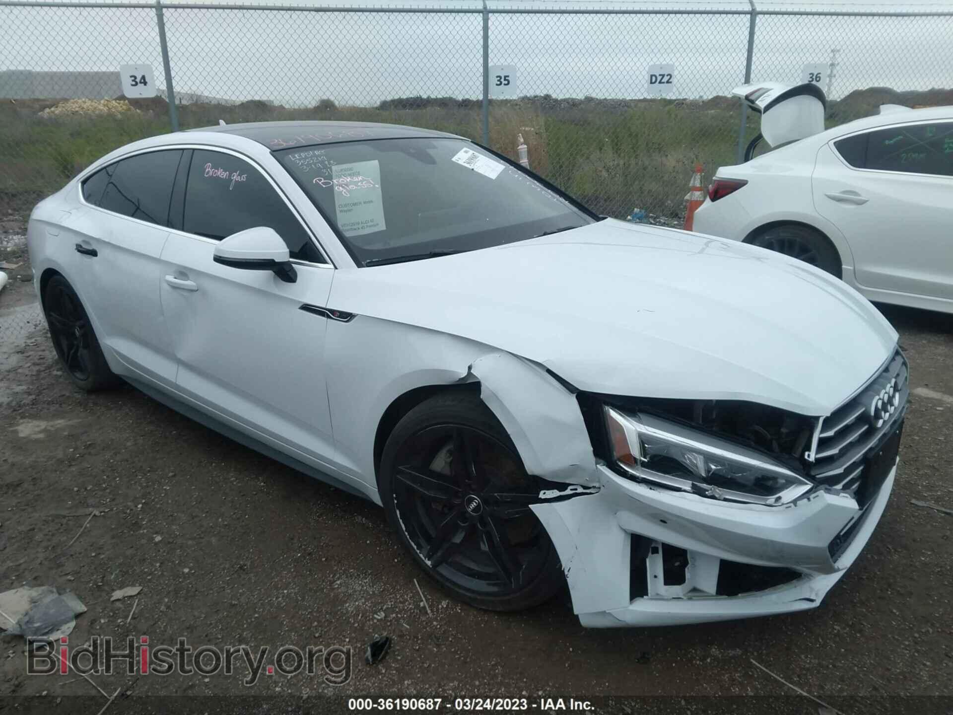 Photo WAUENCF58KA077494 - AUDI A5 SPORTBACK 2019