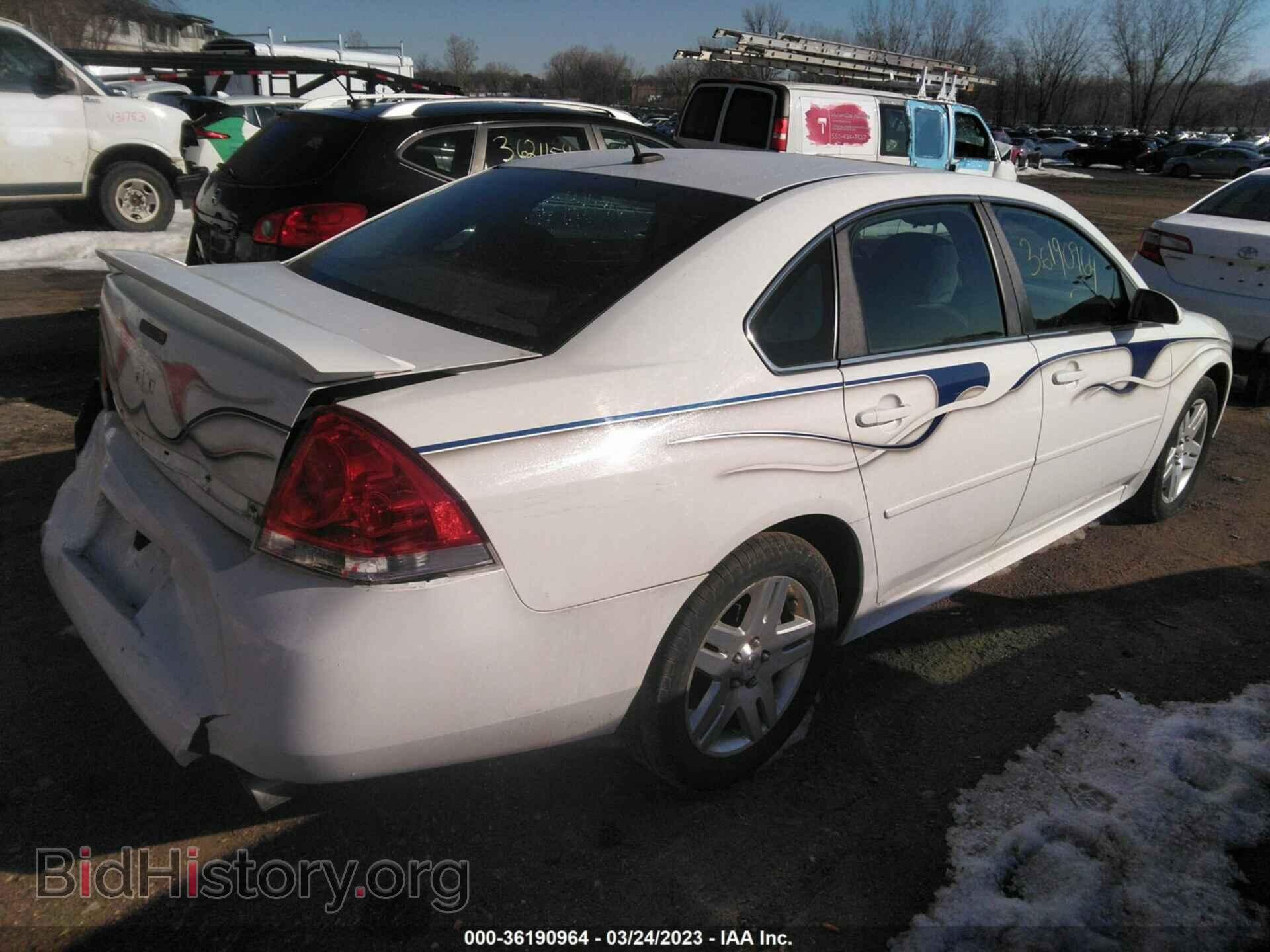 2012 CHEVROLET IMPALA - VIN: 2G1WB5E30C1283666 - Фото 4