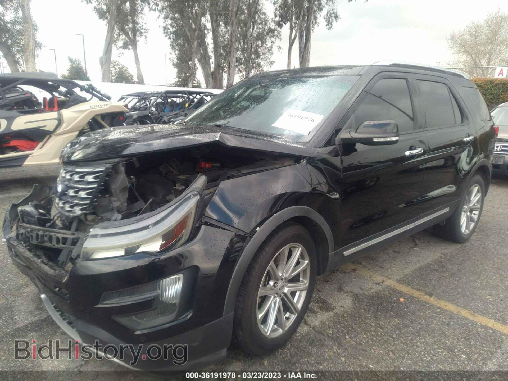 2016 FORD EXPLORER - VIN: 1FM5K7F84GGA57207 - Фото 2