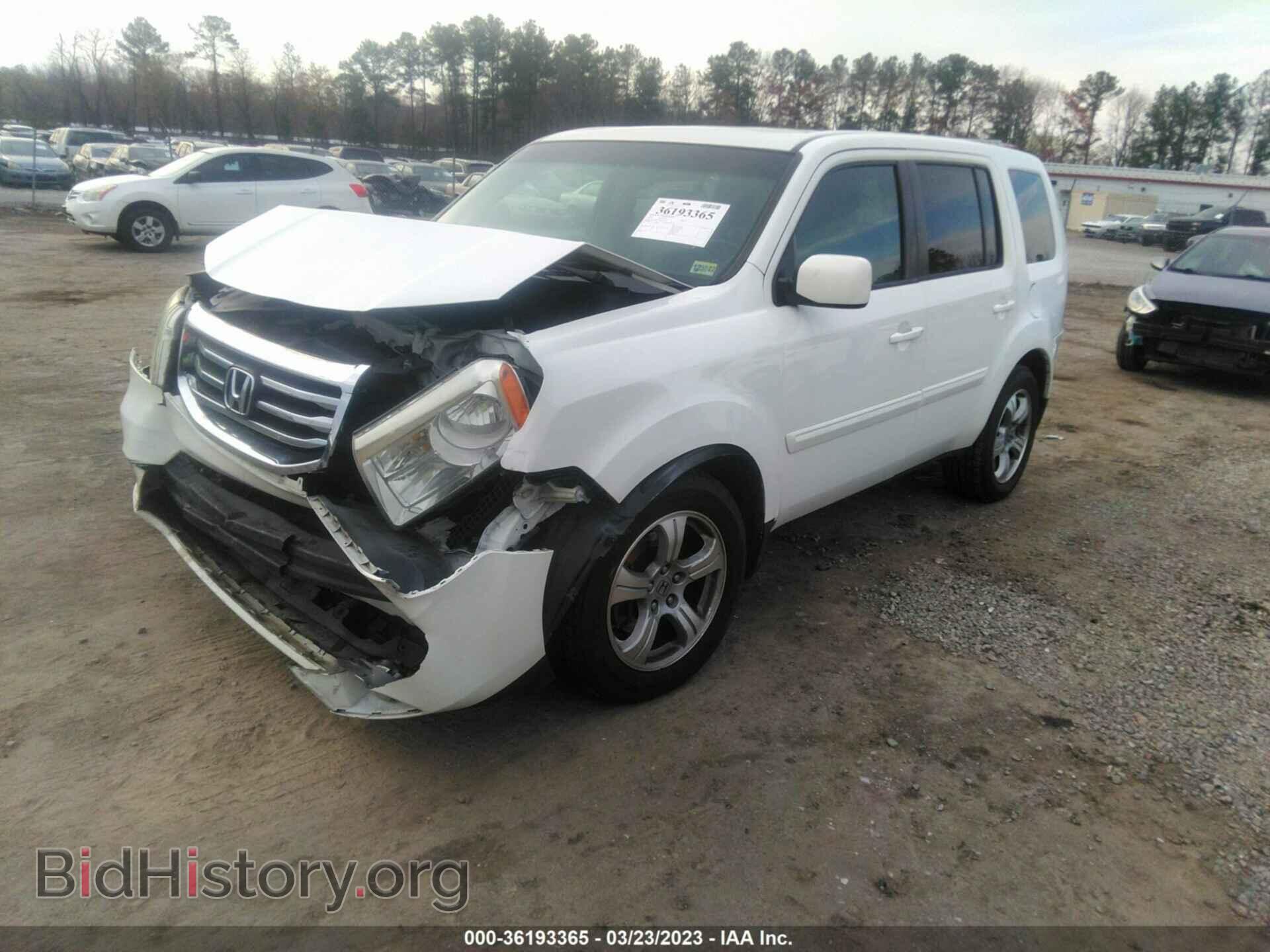 2013 HONDA PILOT - VIN: 5FNYF4H77DB020246 - Фото 2