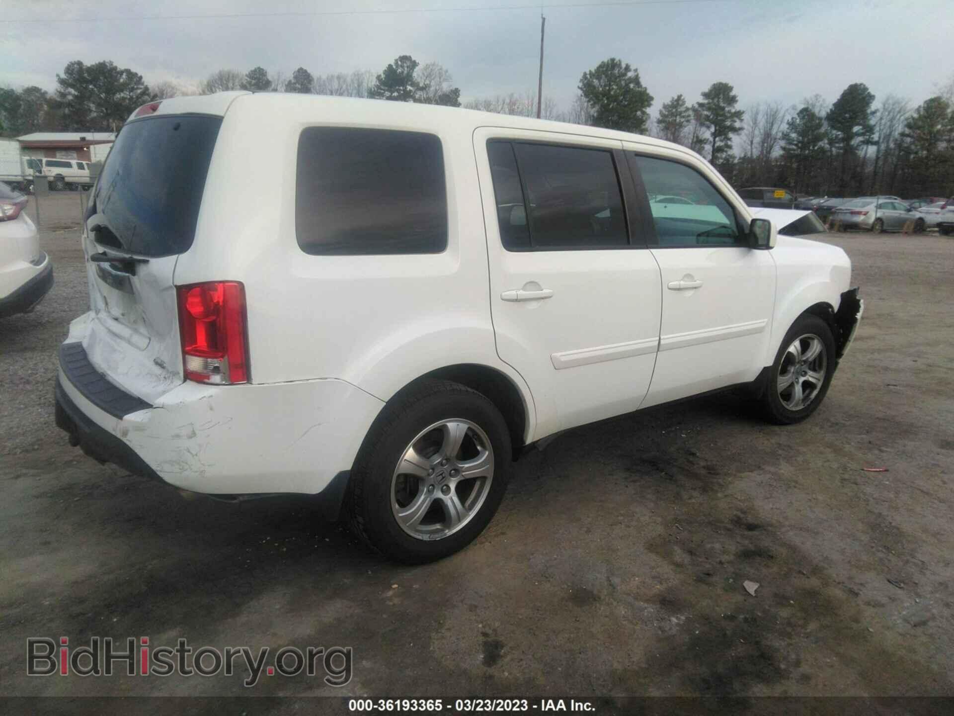 2013 HONDA PILOT - VIN: 5FNYF4H77DB020246 - Фото 4