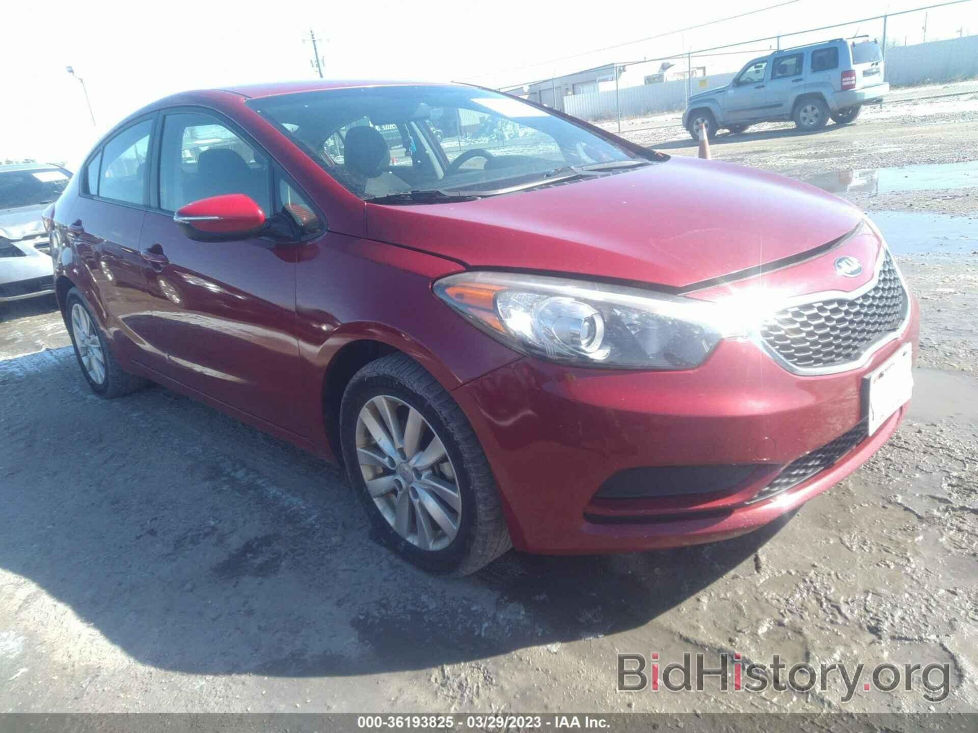 Photo KNAFX4A69E5134108 - KIA FORTE 2014