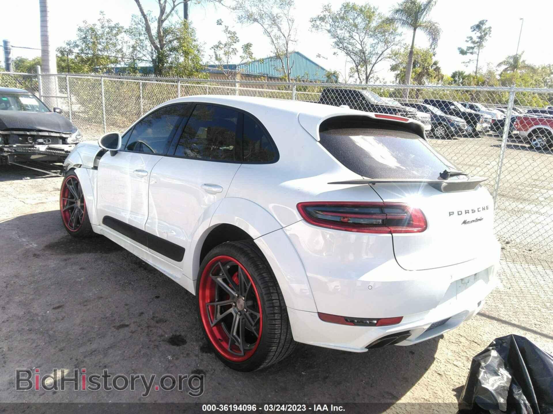 2016 PORSCHE MACAN - VIN: WP1AF2A59GLB90834 - Фото 3