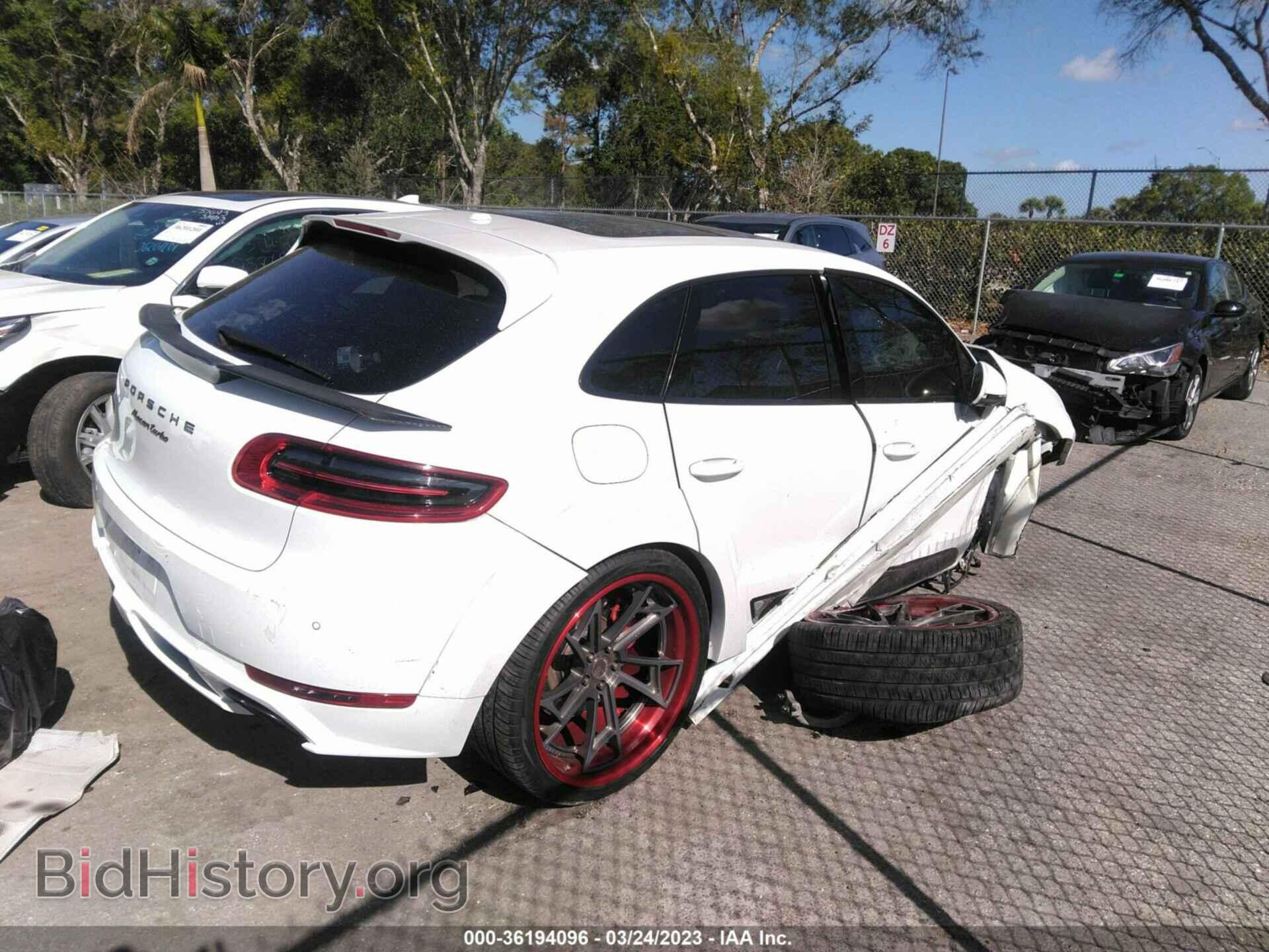 2016 PORSCHE MACAN - VIN: WP1AF2A59GLB90834 - Фото 4