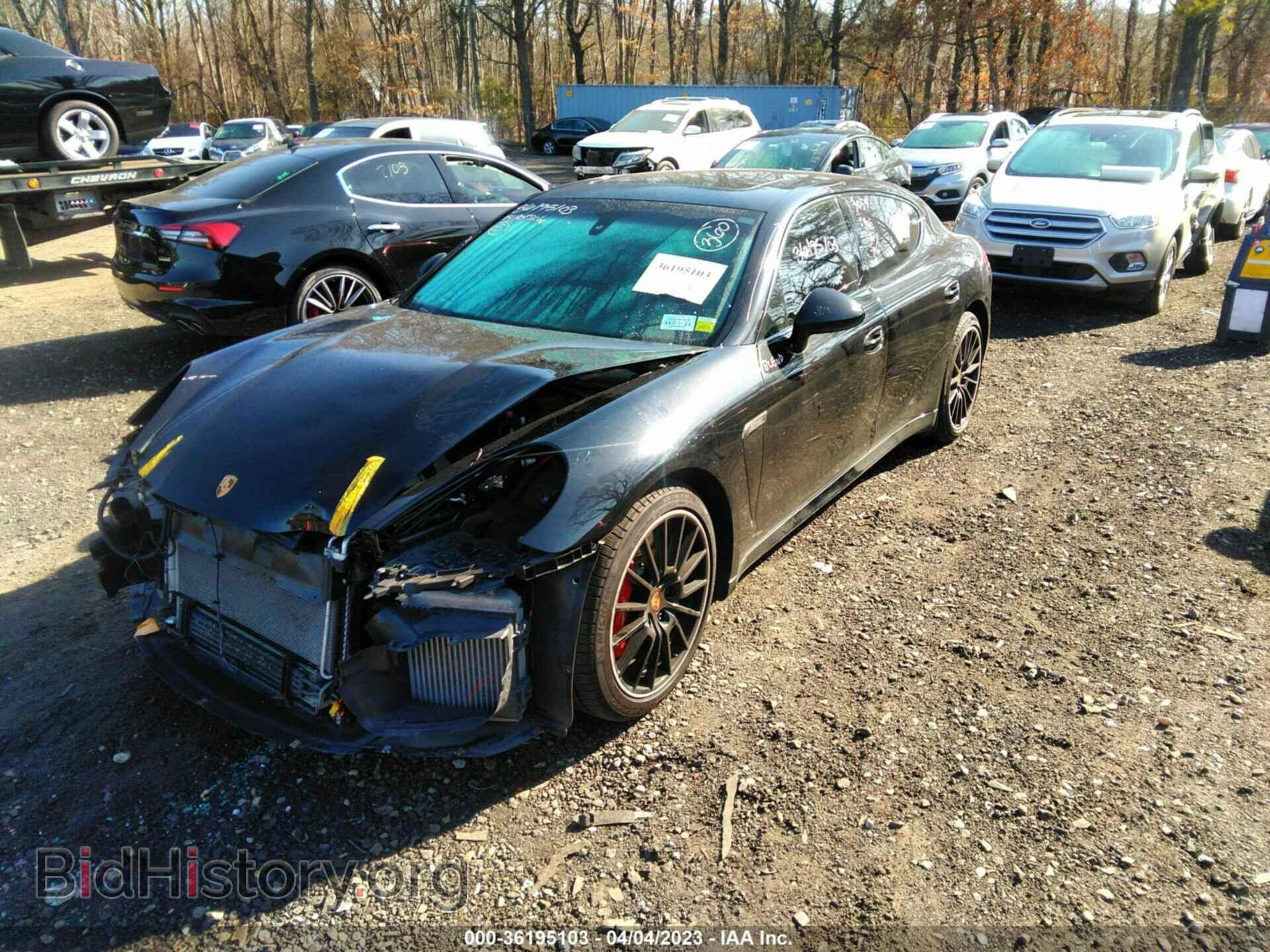 2014 PORSCHE PANAMERA - VIN: WP0AC2A79EL073473 - Фото 2