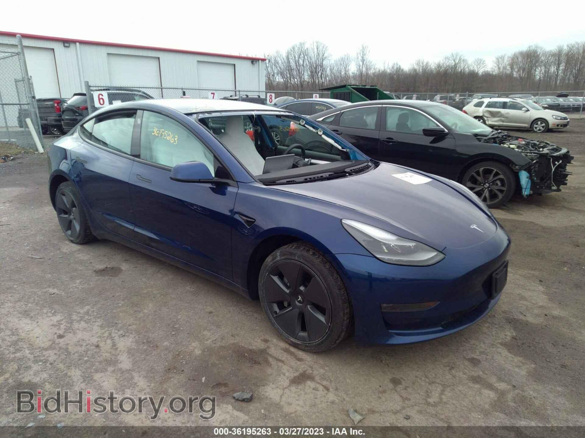 Photo 5YJ3E1EB7MF059682 - TESLA MODEL 3 2021