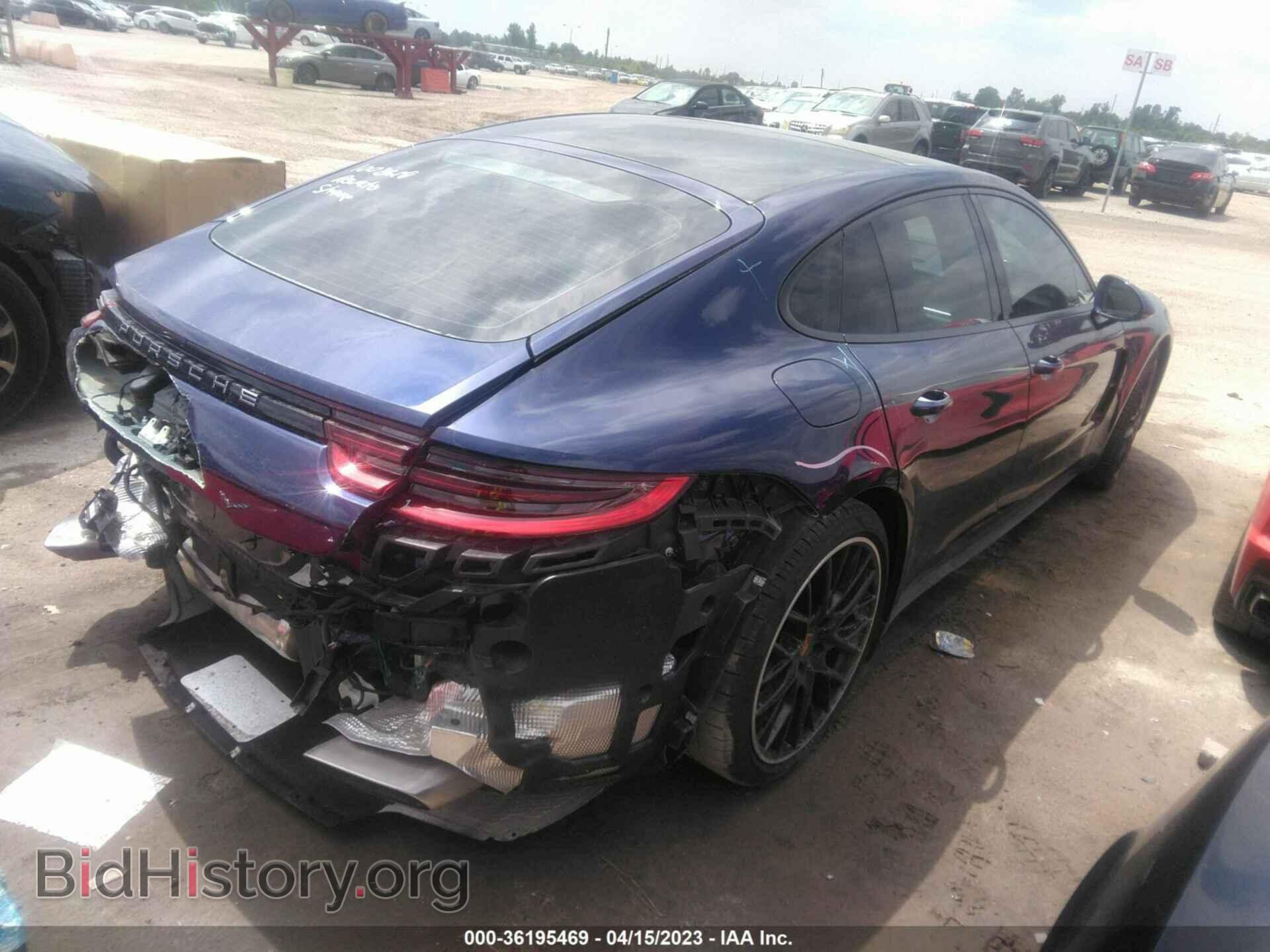 2020 PORSCHE PANAMERA - VIN: WP0AA2A74LL101814 - Фото 4