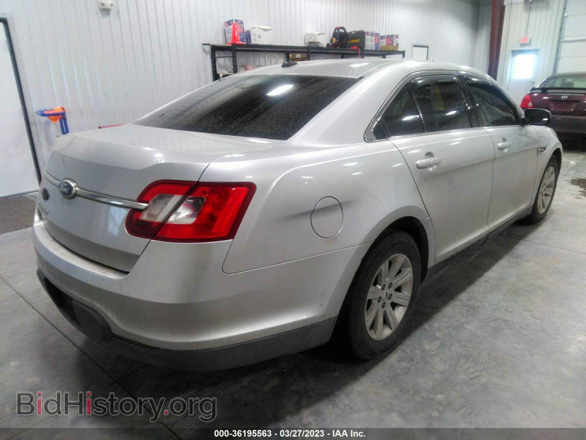 2011 FORD TAURUS - VIN: 1FAHP2DW2BG184396 - Фото 4
