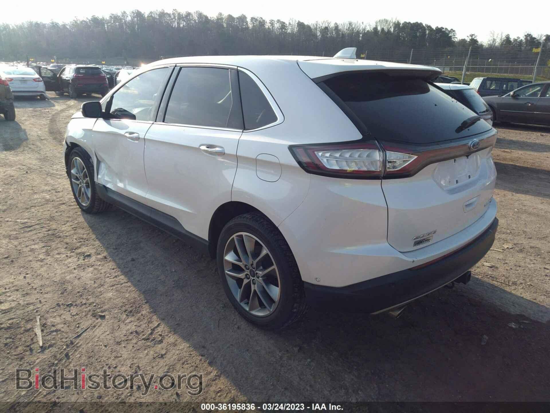 2017 FORD EDGE - VIN: 2FMPK4K81HBC20630 - Фото 3