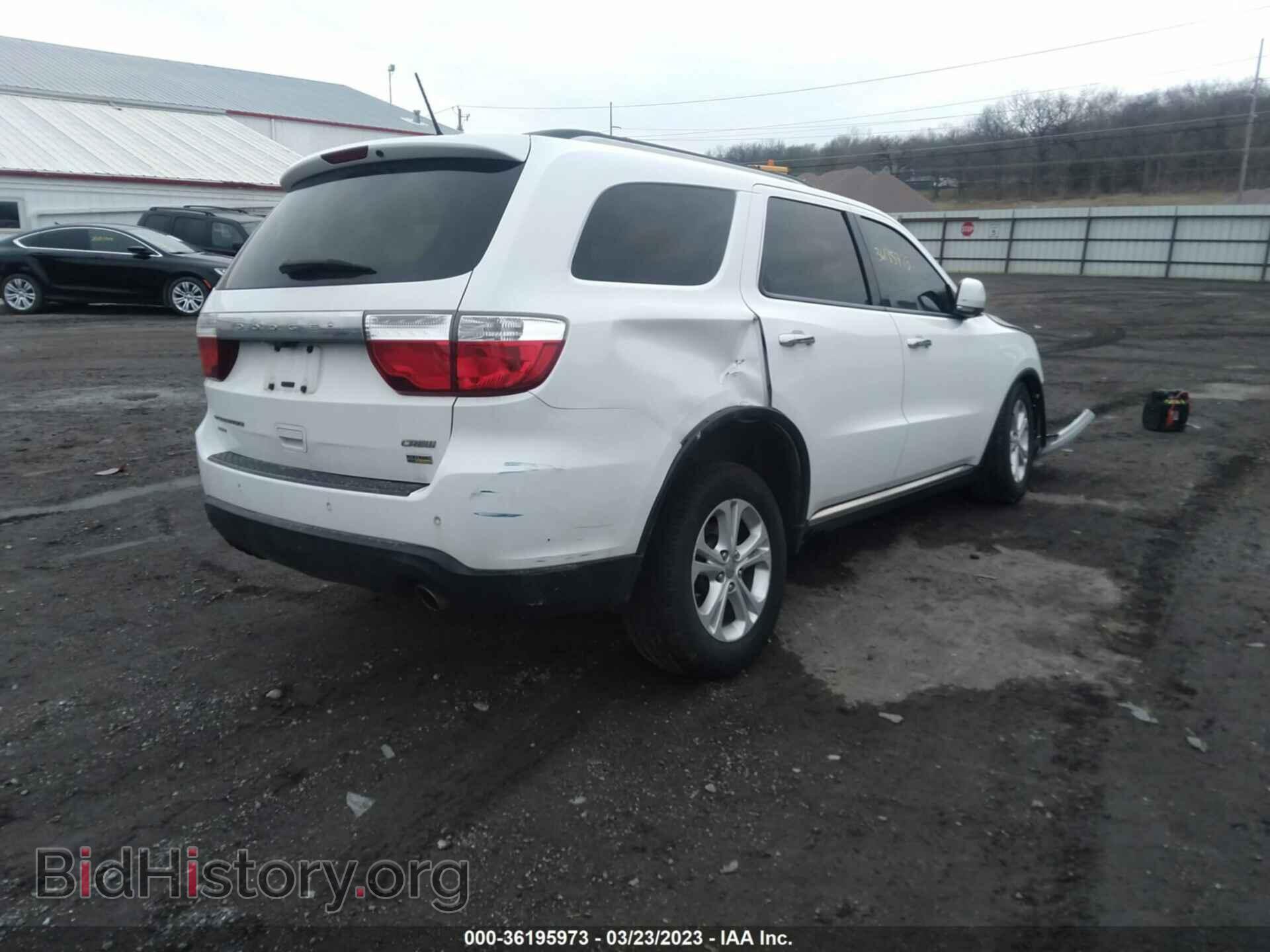 2013 DODGE DURANGO - VIN: 1C4RDJDG8DC691680 - Фото 4