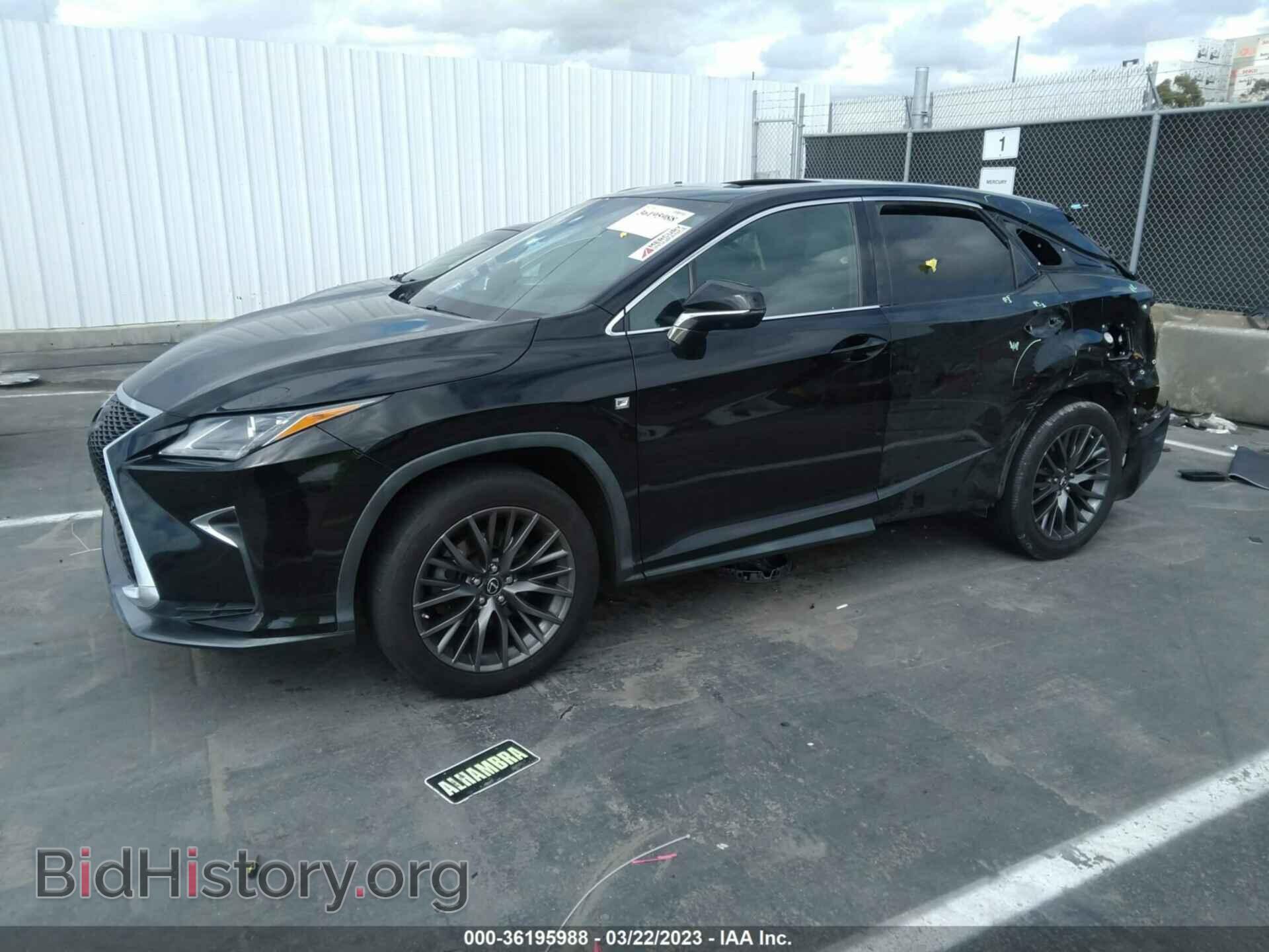 2017 LEXUS RX - VIN: 2T2ZZMCA0HC048362 - Фото 2