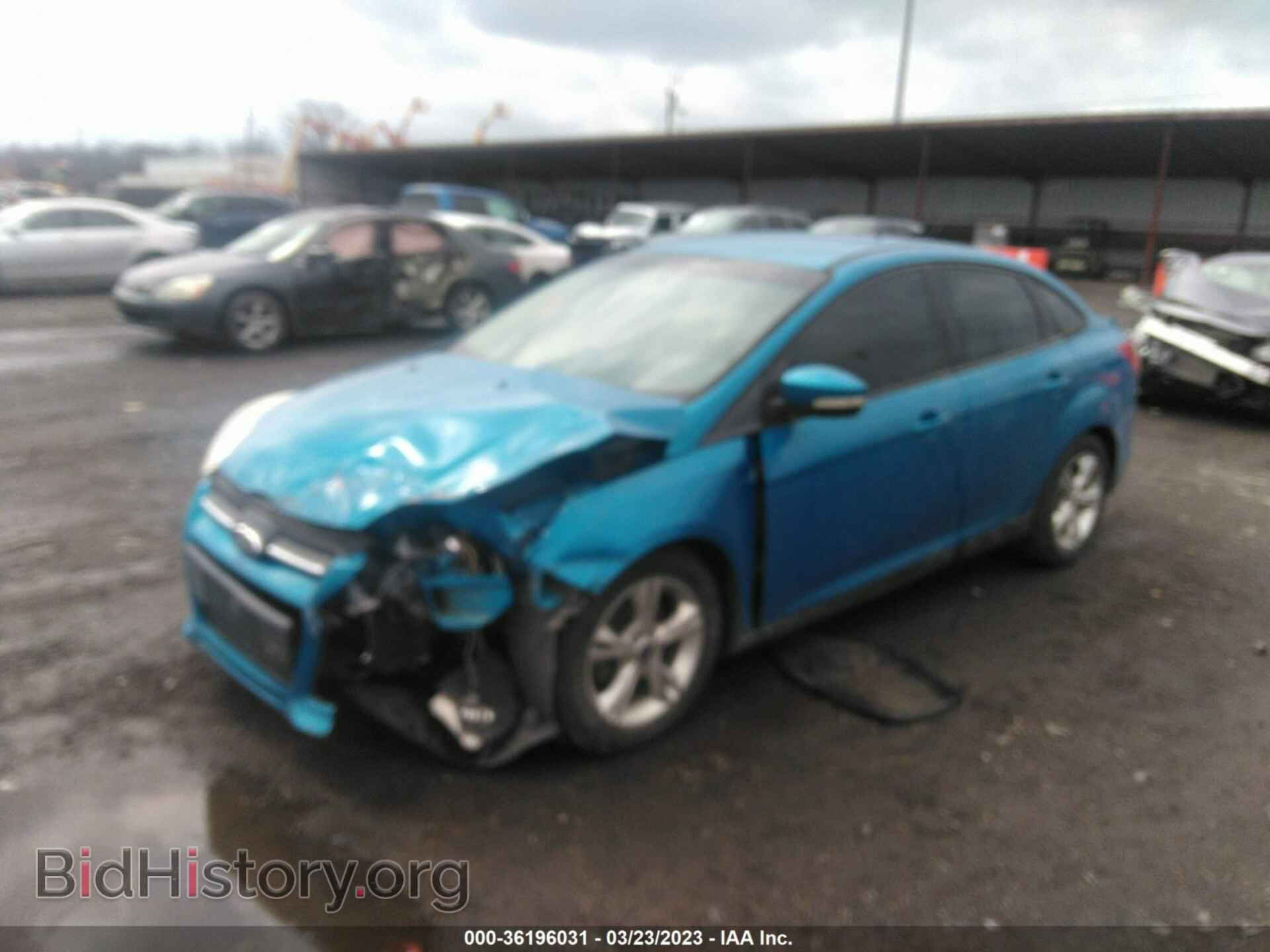 2014 FORD FOCUS - VIN: 1FADP3F21EL347775 - Фото 2