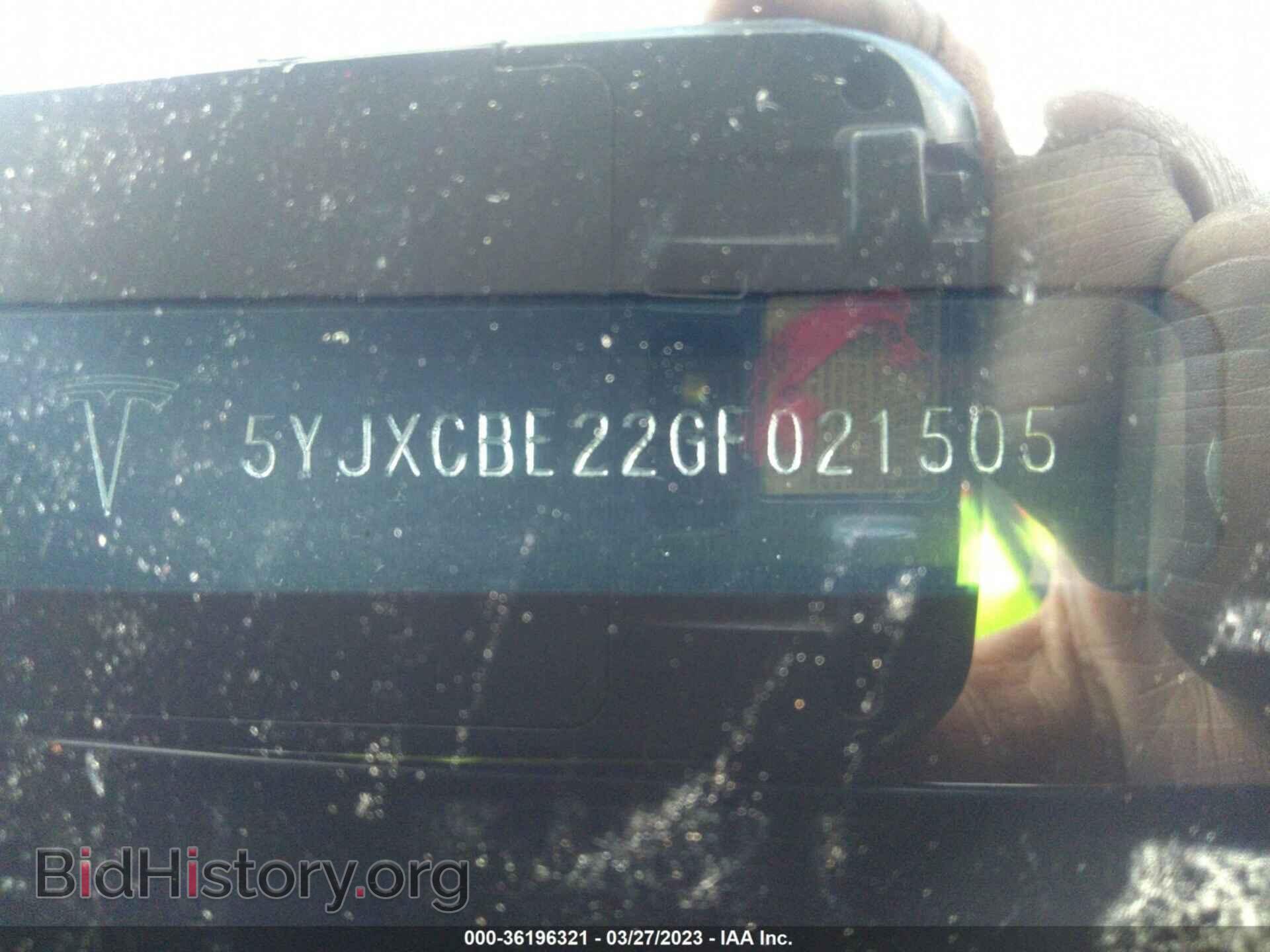 2016 TESLA MODEL X - VIN: 5YJXCBE22GF021505 - Фото 9