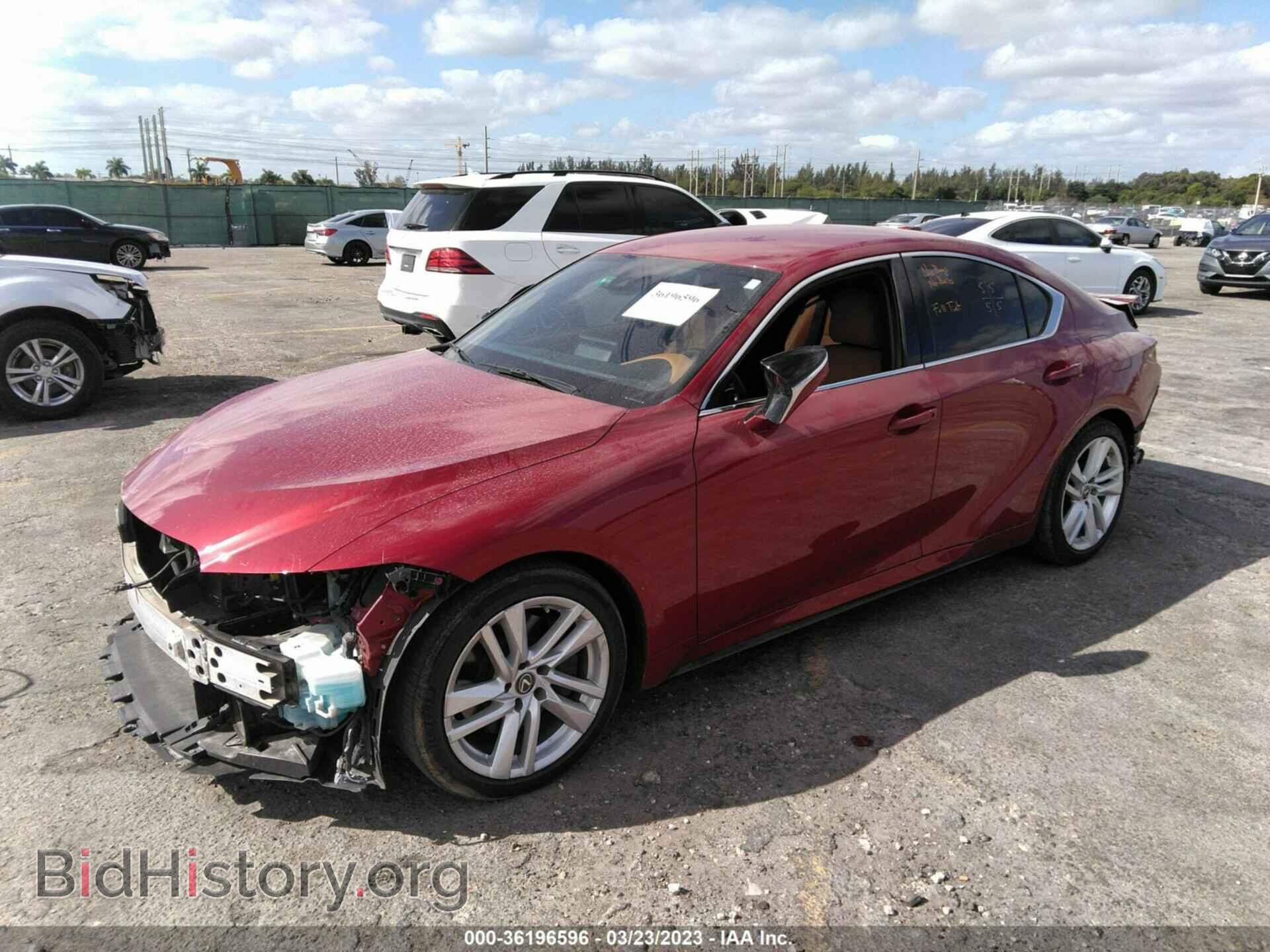2021 LEXUS IS - VIN: JTHAA1D26M5114921 - Фото 2