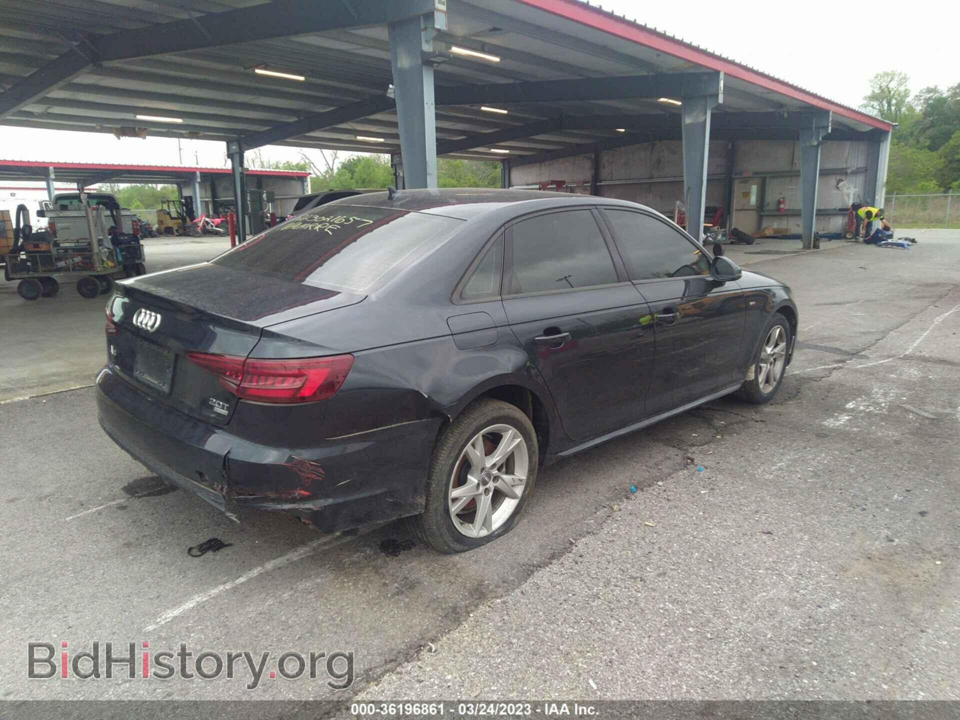2018 AUDI A4 - VIN: WAUKMAF41JA122016 - Фото 4