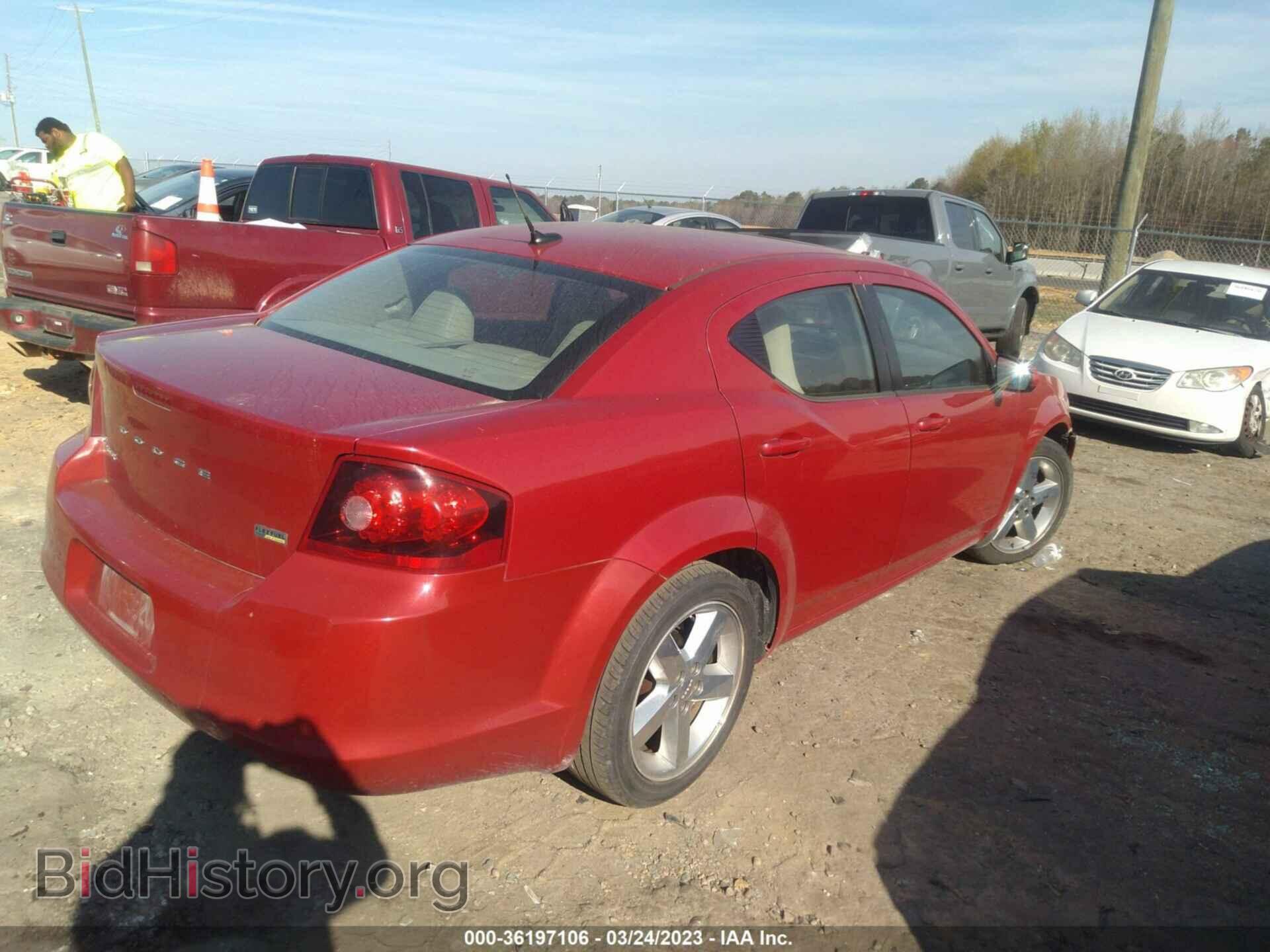 2011 DODGE AVENGER - VIN: 1B3BD2FG0BN540985 - Фото 4