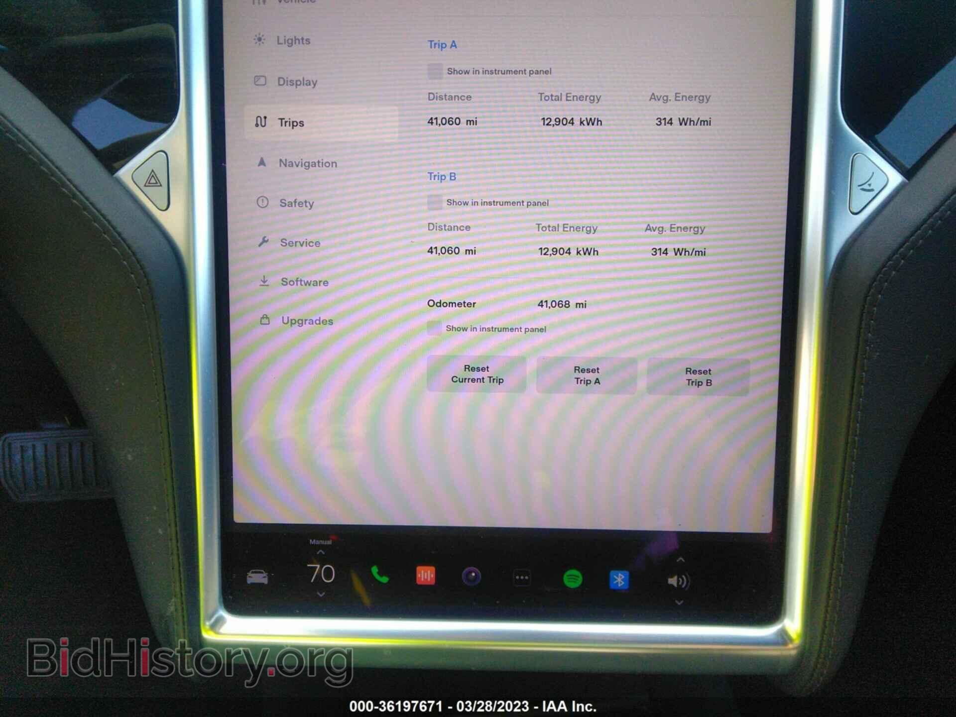 2017 TESLA MODEL S - VIN: 5YJSA1E26HF230435 - Фото 7