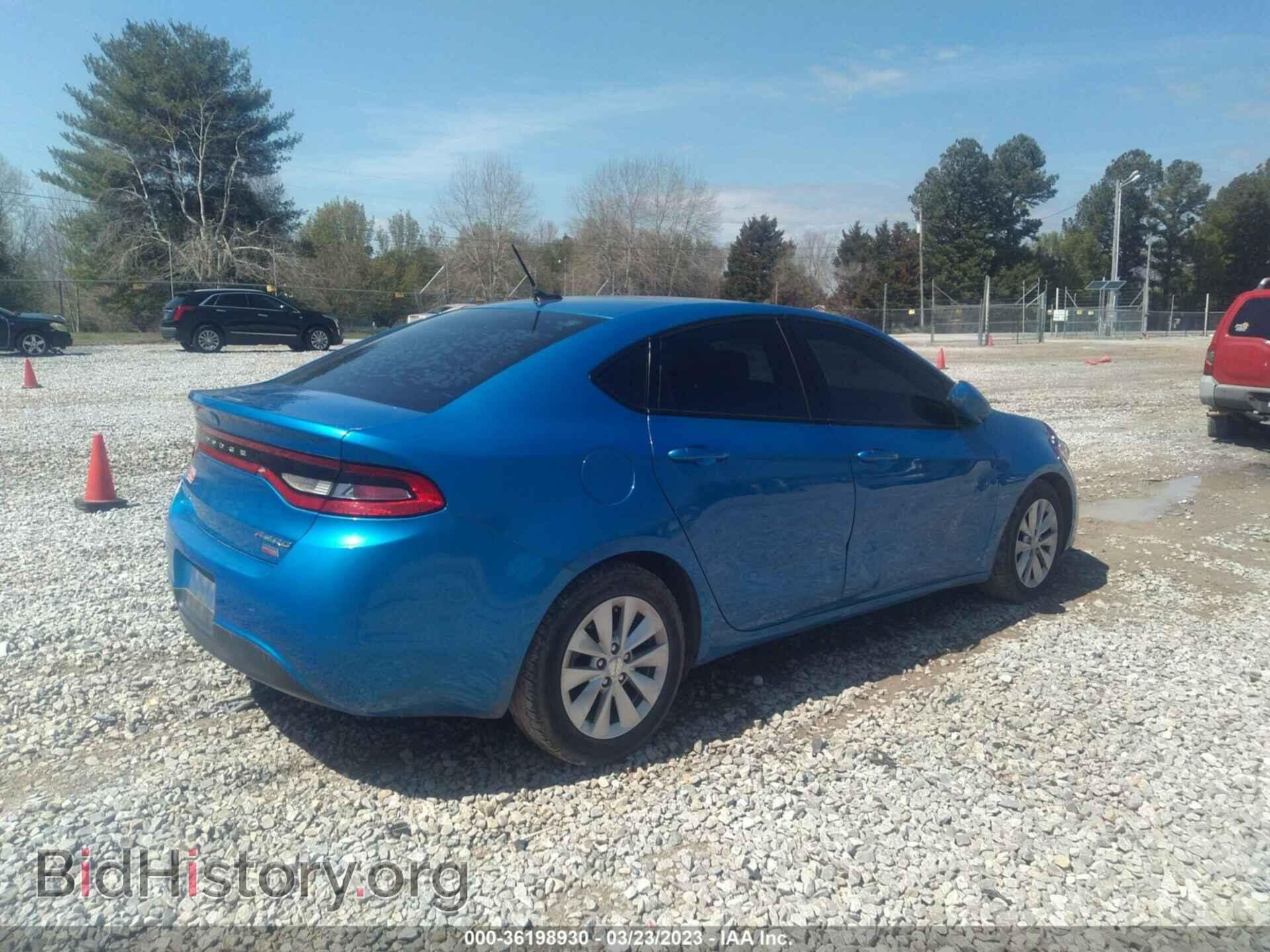 2015 DODGE DART - VIN: 1C3CDFDH6FD182202 - Фото 4