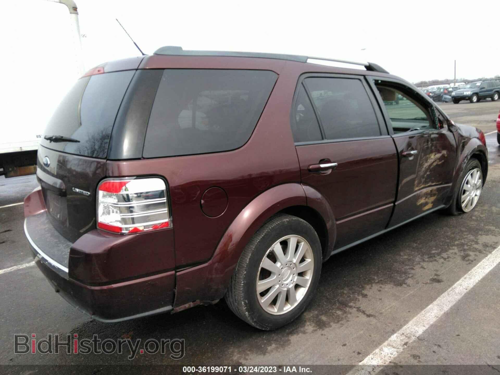 2009 FORD TAURUS X - VIN: 1FMDK03W49GA01762 - Фото 4
