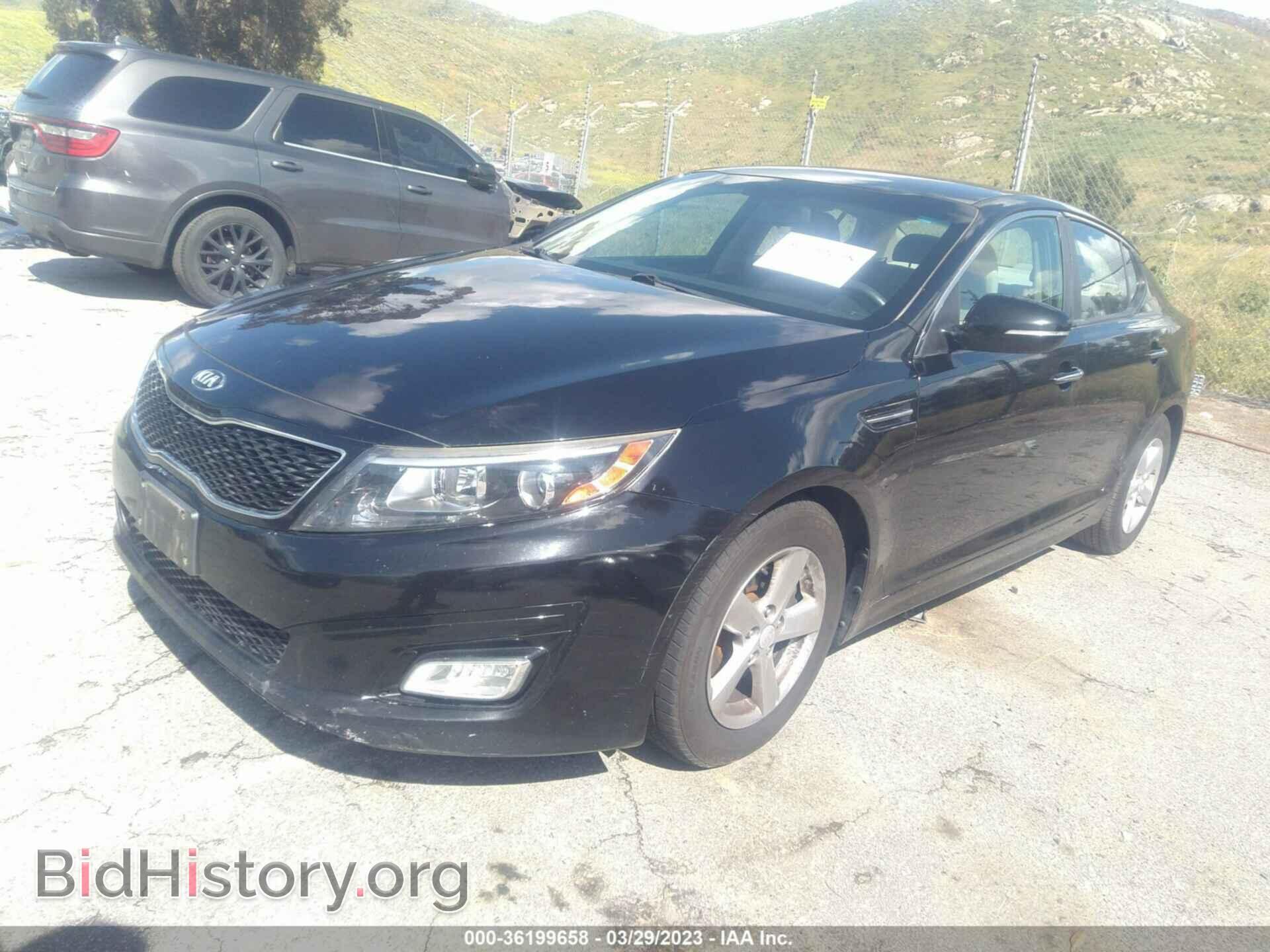 2015 KIA OPTIMA - VIN: 5XXGM4A79FG476387 - Фото 2