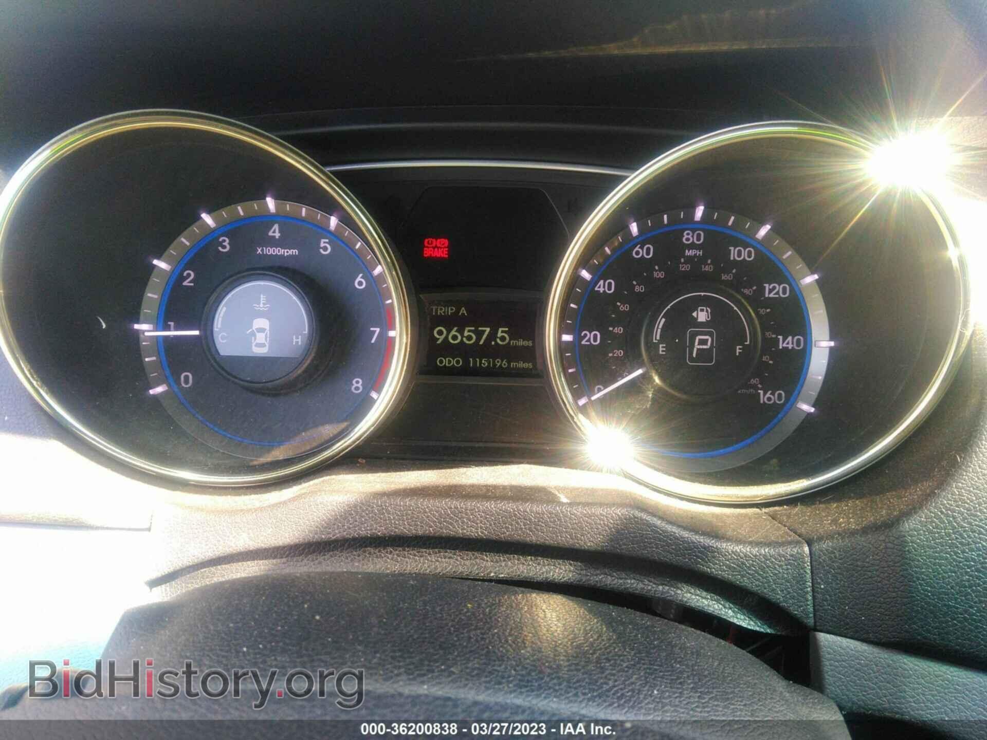 2013 HYUNDAI SONATA - VIN: 5NPEB4AC6DH734733 - Фото 7