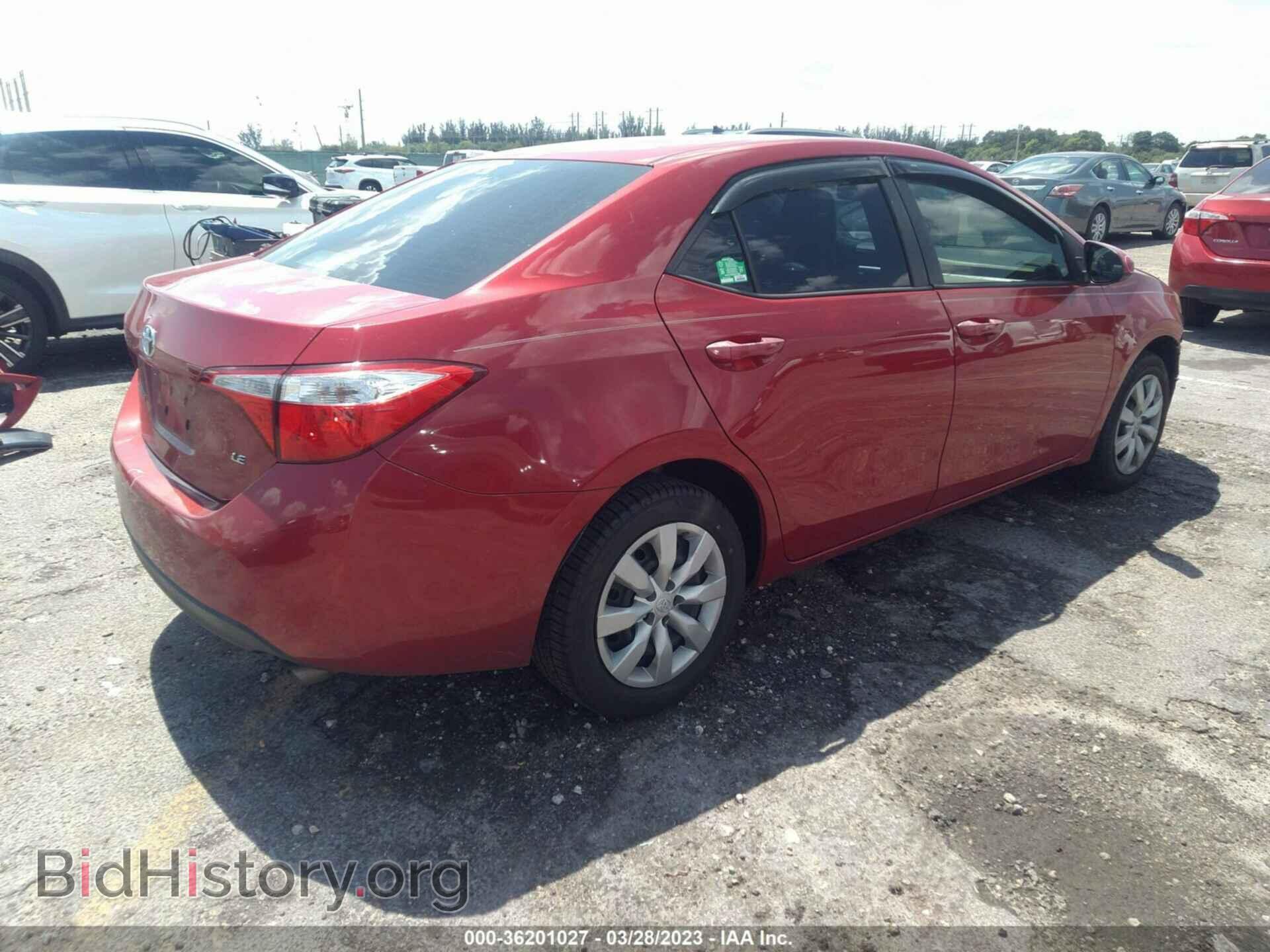 2015 TOYOTA COROLLA - VIN: 2T1BURHEXFC426360 - Photo 4