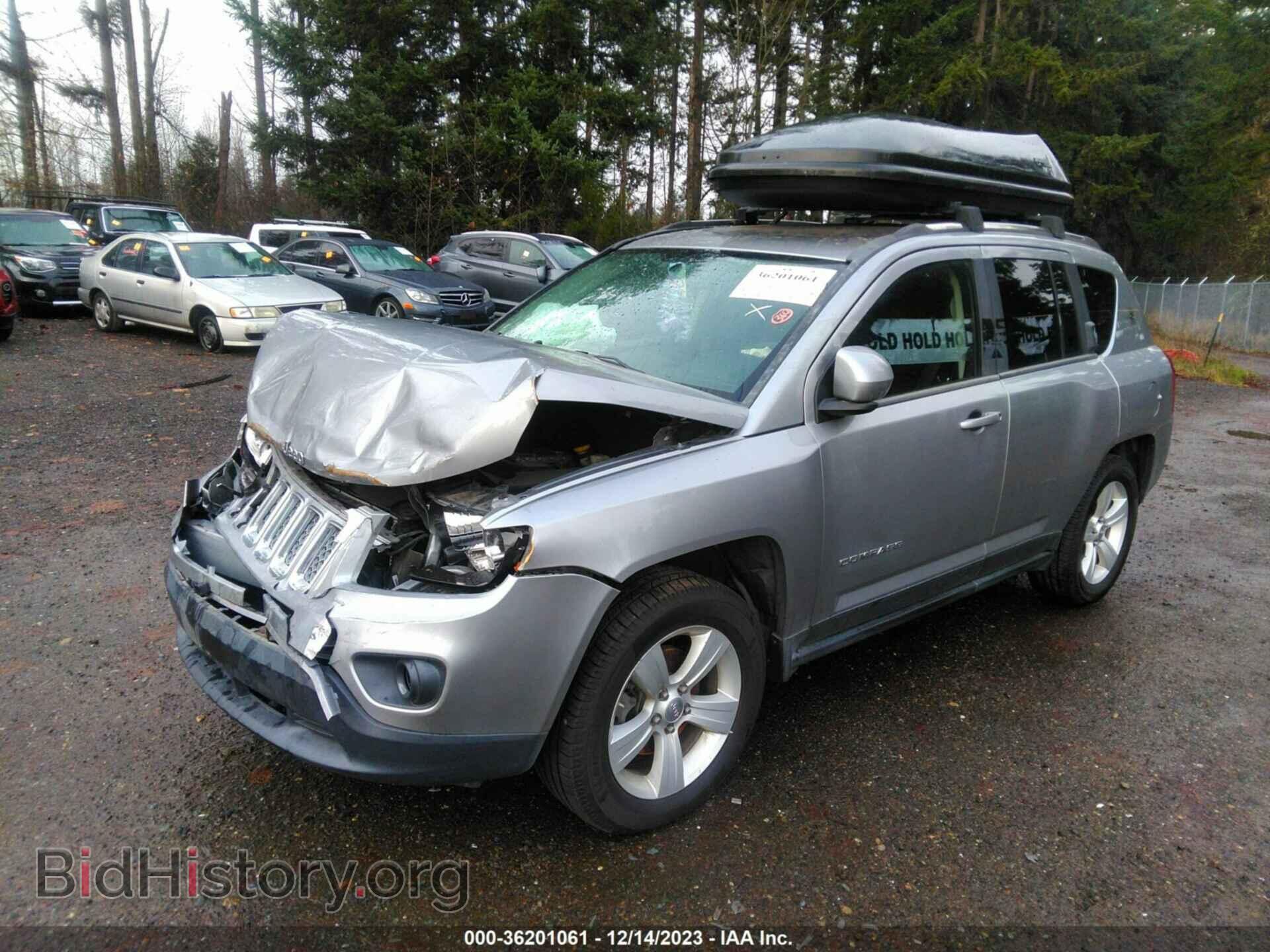 2014 JEEP COMPASS - VIN: 1C4NJDEB5ED820823 - Фото 2