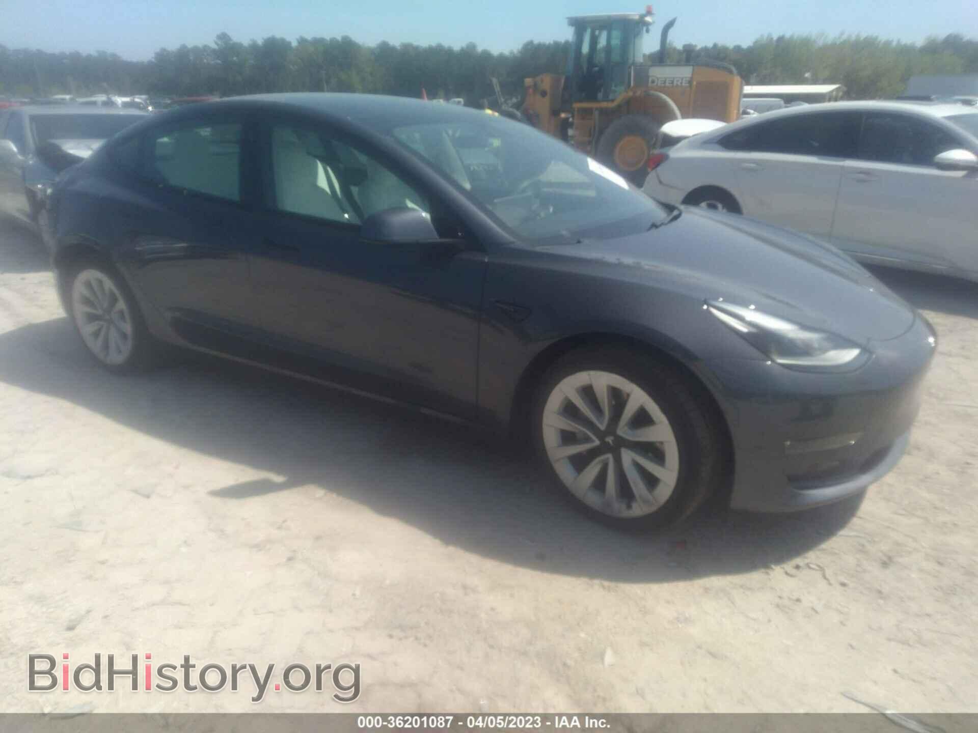 Photo 5YJ3E1EB9MF918304 - TESLA MODEL 3 2021