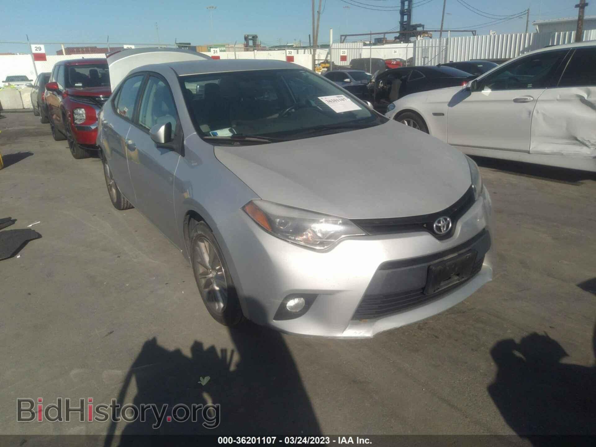 Photo 5YFBURHEXEP003132 - TOYOTA COROLLA 2014