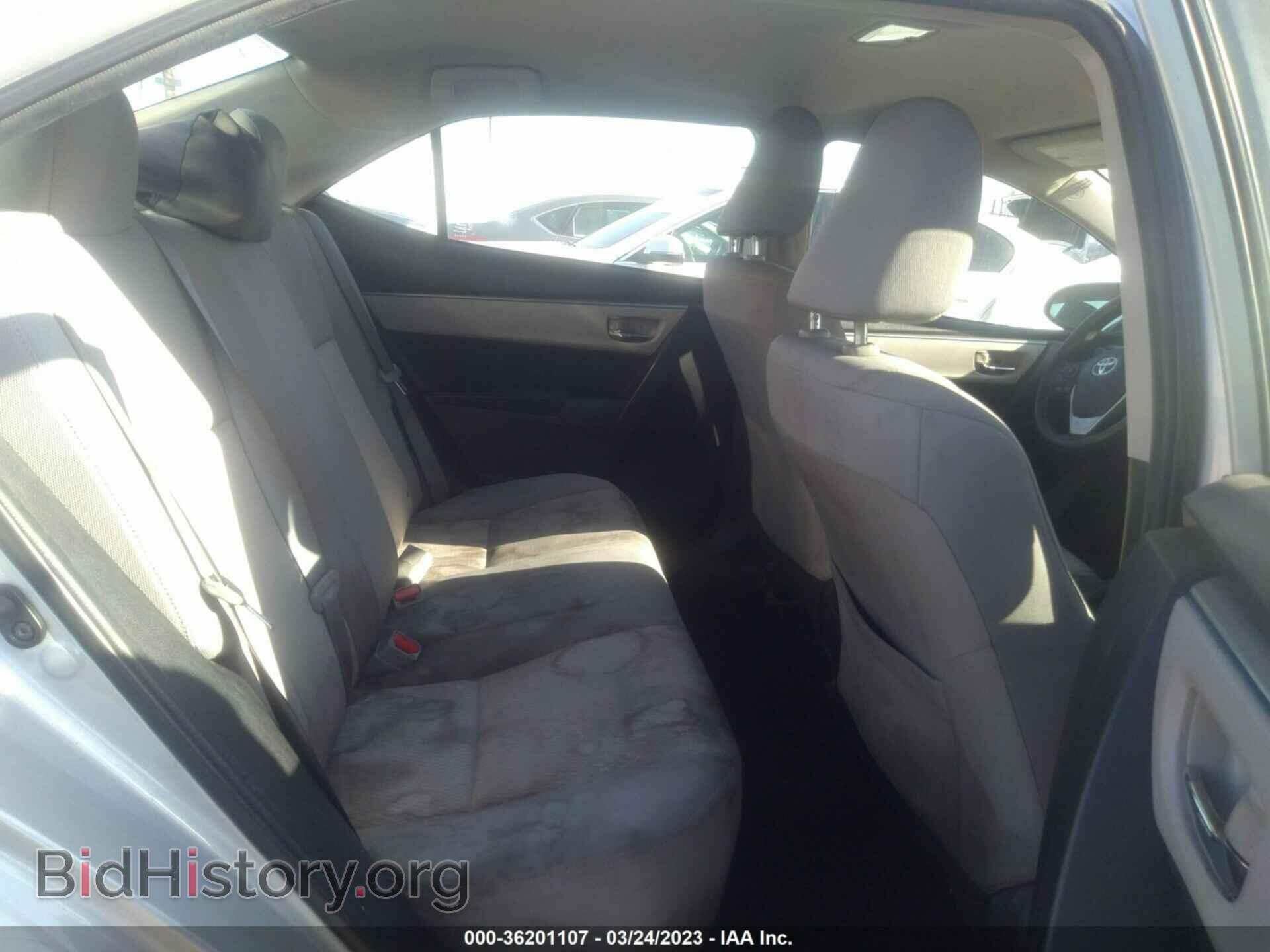2014 TOYOTA COROLLA - VIN: 5YFBURHEXEP003132 - Photo 8