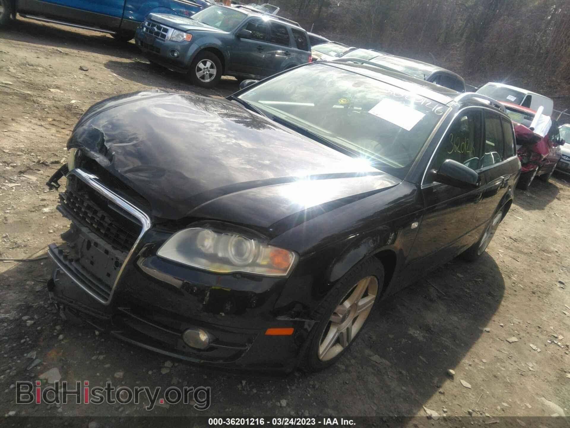 2007 AUDI A4 - VIN: WAUKF78E87A011295 - Фото 2