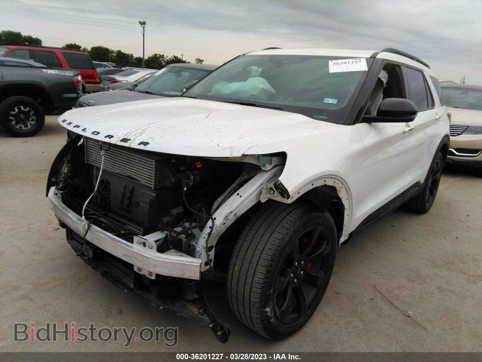 2021 FORD EXPLORER - VIN: 1FM5K8GC3MGB15960 - Фото 2