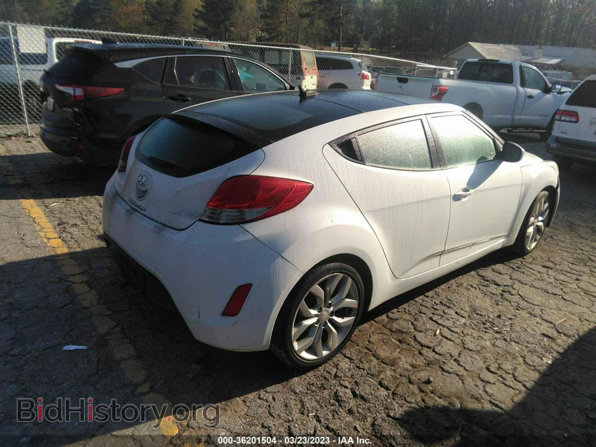 2012 HYUNDAI VELOSTER - VIN: KMHTC6AD2CU046866 - Фото 4