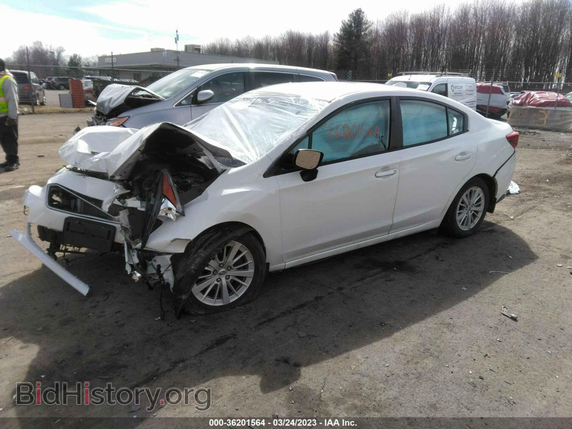 2018 SUBARU IMPREZA - VIN: 4S3GKAD62J3605313 - Фото 2