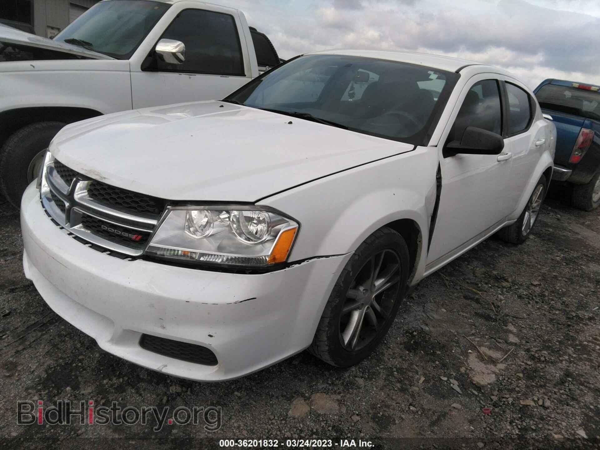 2012 DODGE AVENGER - VIN: 1C3CDZAG5CN255742 - Фото 2