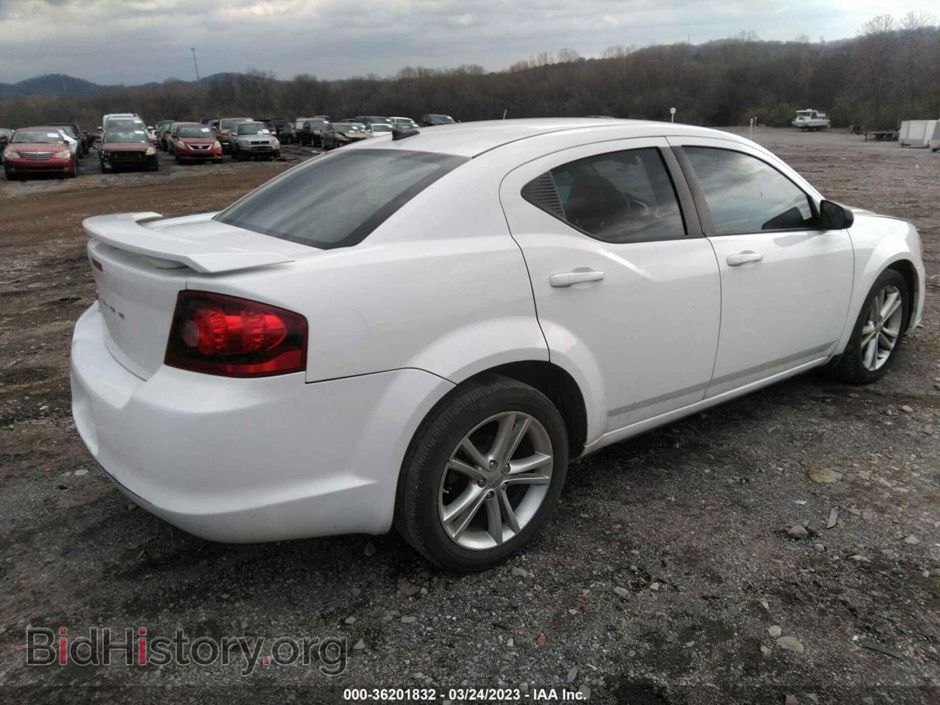 2012 DODGE AVENGER - VIN: 1C3CDZAG5CN255742 - Фото 4
