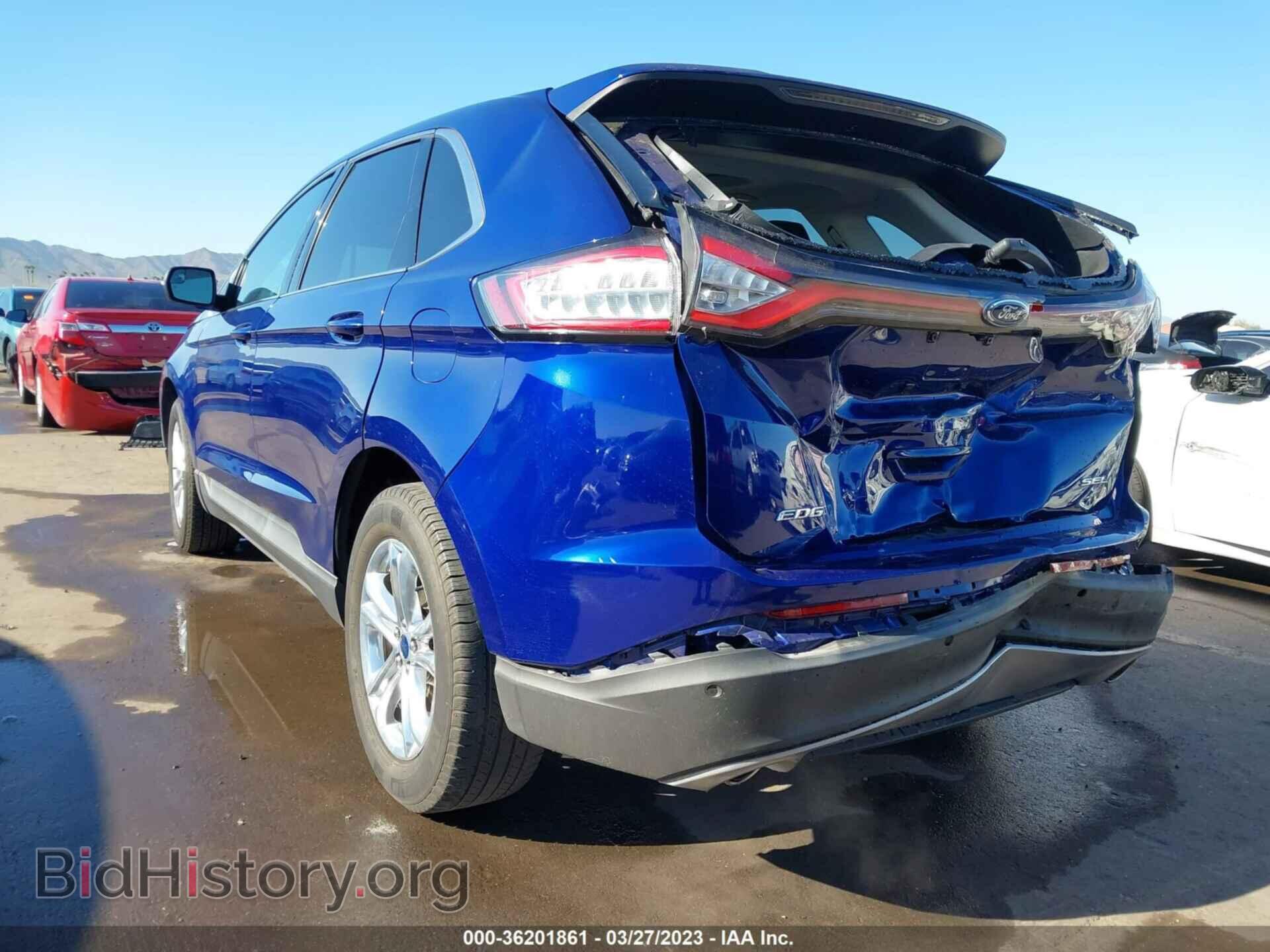 2015 FORD EDGE - VIN: 2FMTK3J87FBC07551 - Photo 3