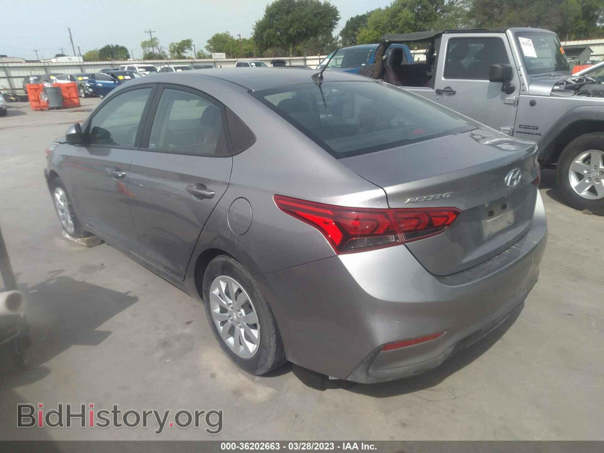 2021 HYUNDAI ACCENT - VIN: 3KPC24A67ME135121 - Фото 3