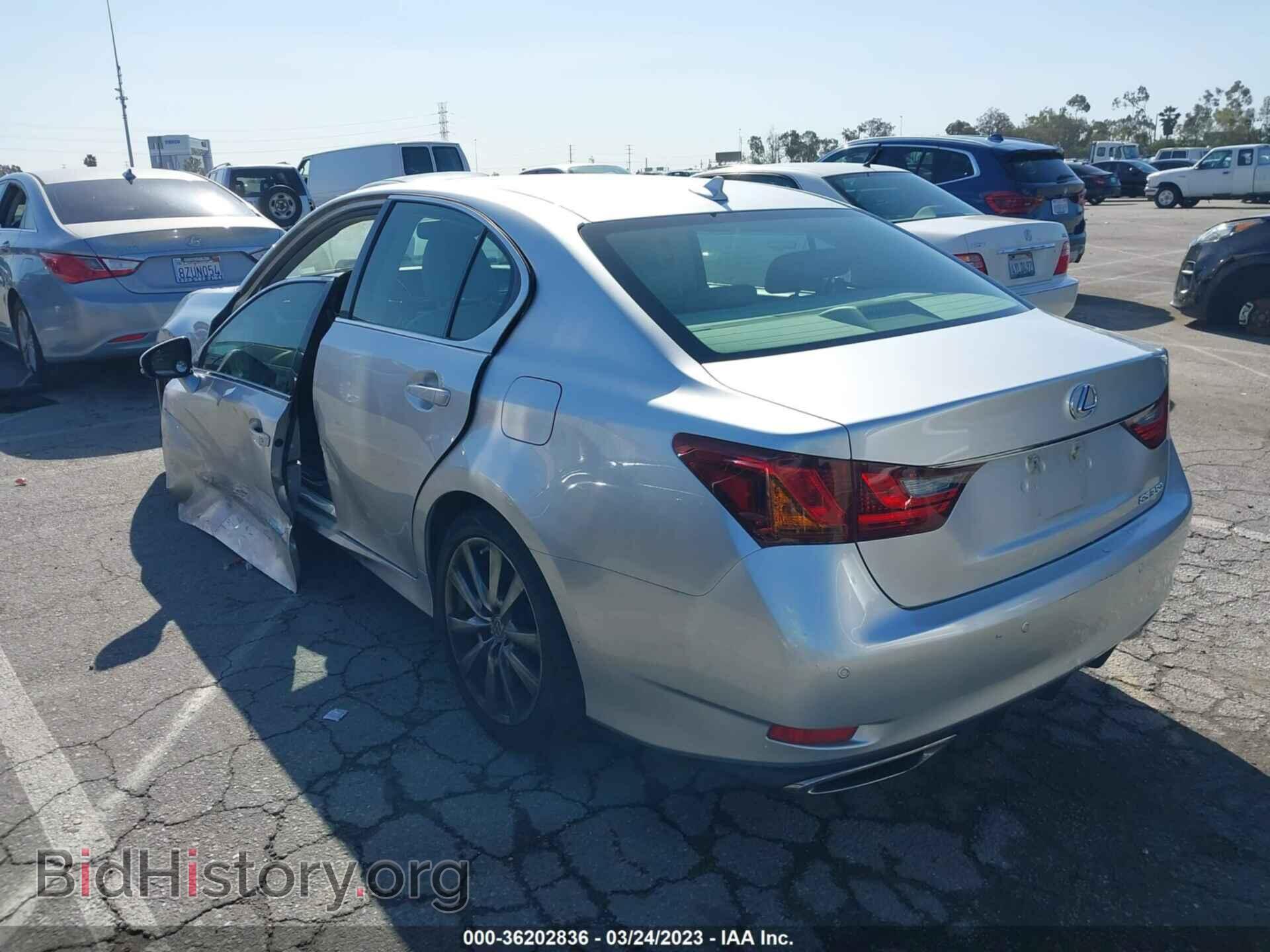 2013 LEXUS GS 350 - VIN: JTHBE1BL2D5004534 - Фото 3
