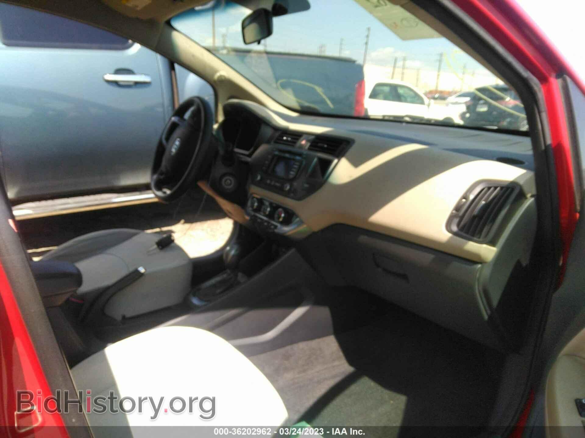 2012 KIA RIO - VIN: KNADN4A37C6059497 - Фото 5