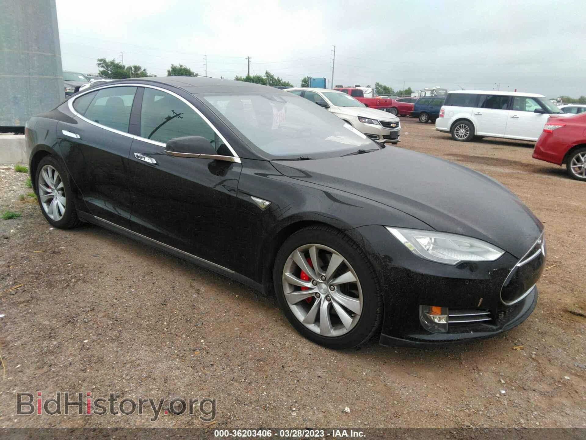 Photo 5YJSA1E4XFF119675 - TESLA MODEL S 2015