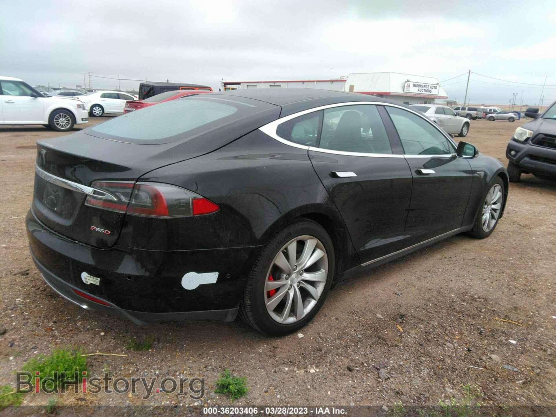 2015 TESLA MODEL S - VIN: 5YJSA1E4XFF119675 - Photo 4