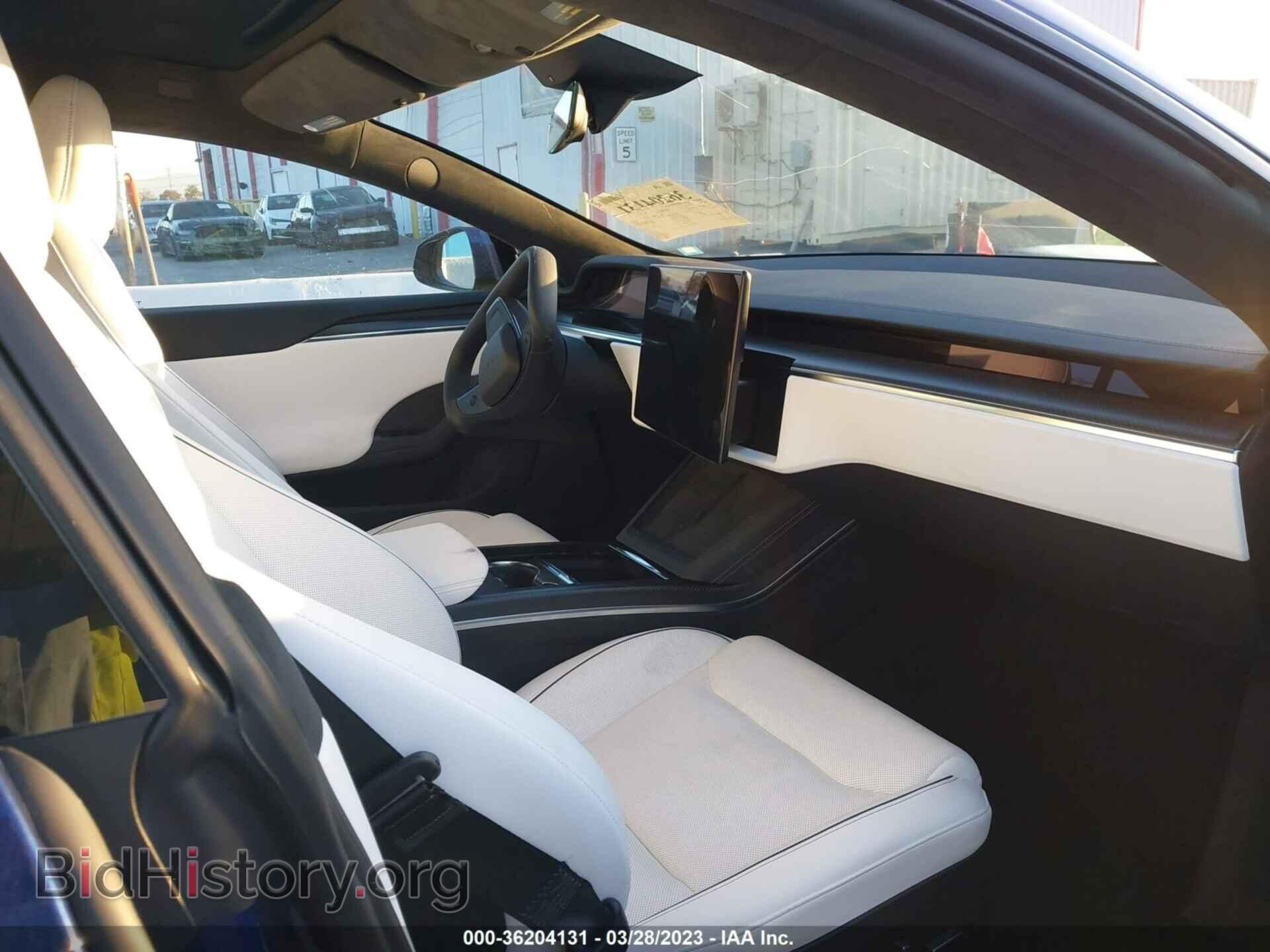2022 TESLA MODEL S - VIN: 5YJSA1E60NF480512 - Фото 5