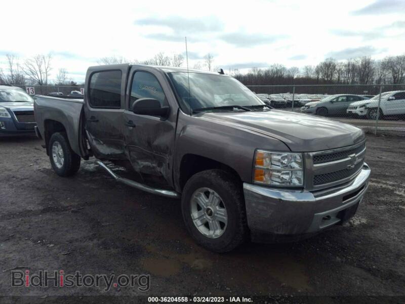 2012 Chevrolet SILVERADO 1500 LT (VIN 1GCPKSE73CF156237) — фото 1 из 11, IAAI, повреждение: правый бок
