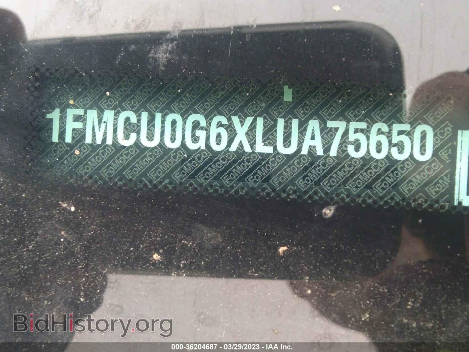 2020 FORD ESCAPE - VIN: 1FMCU0G6XLUA75650 - Фото 9