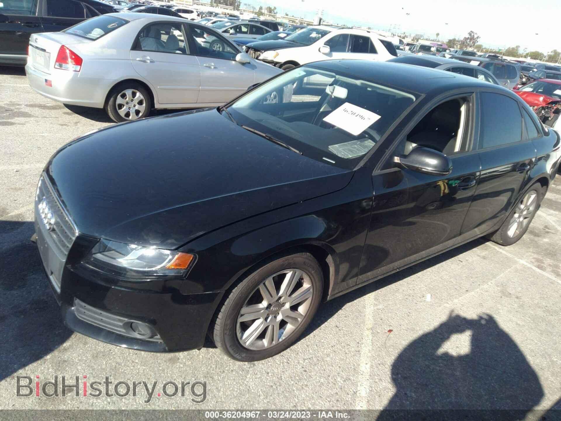 2011 AUDI A4 - VIN: WAUAFAFL6BN050883 - Фото 2