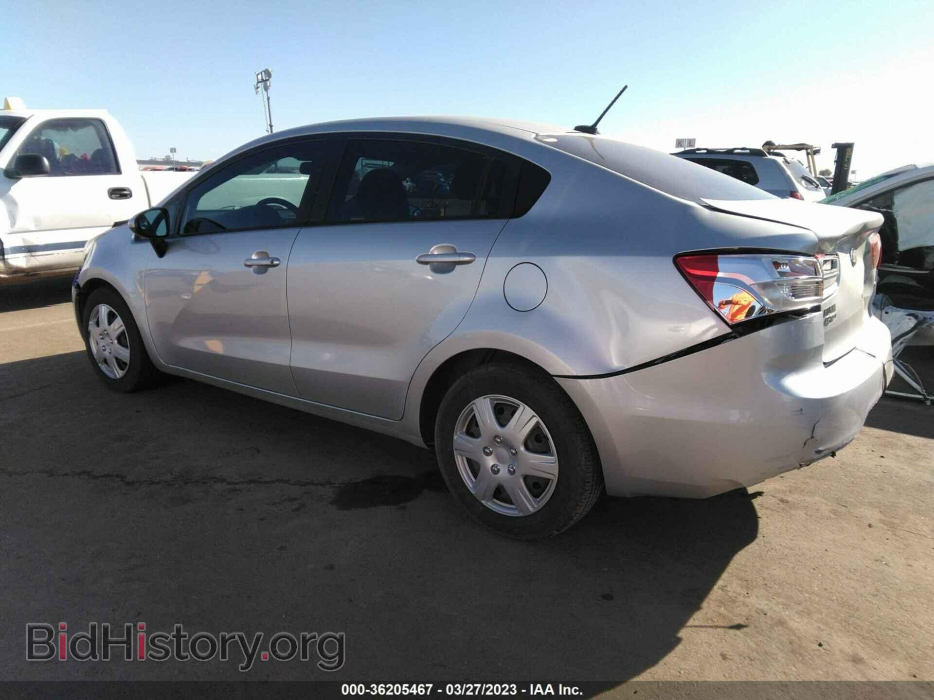 2013 KIA RIO - VIN: KNADM4A39D6237768 - Фото 3