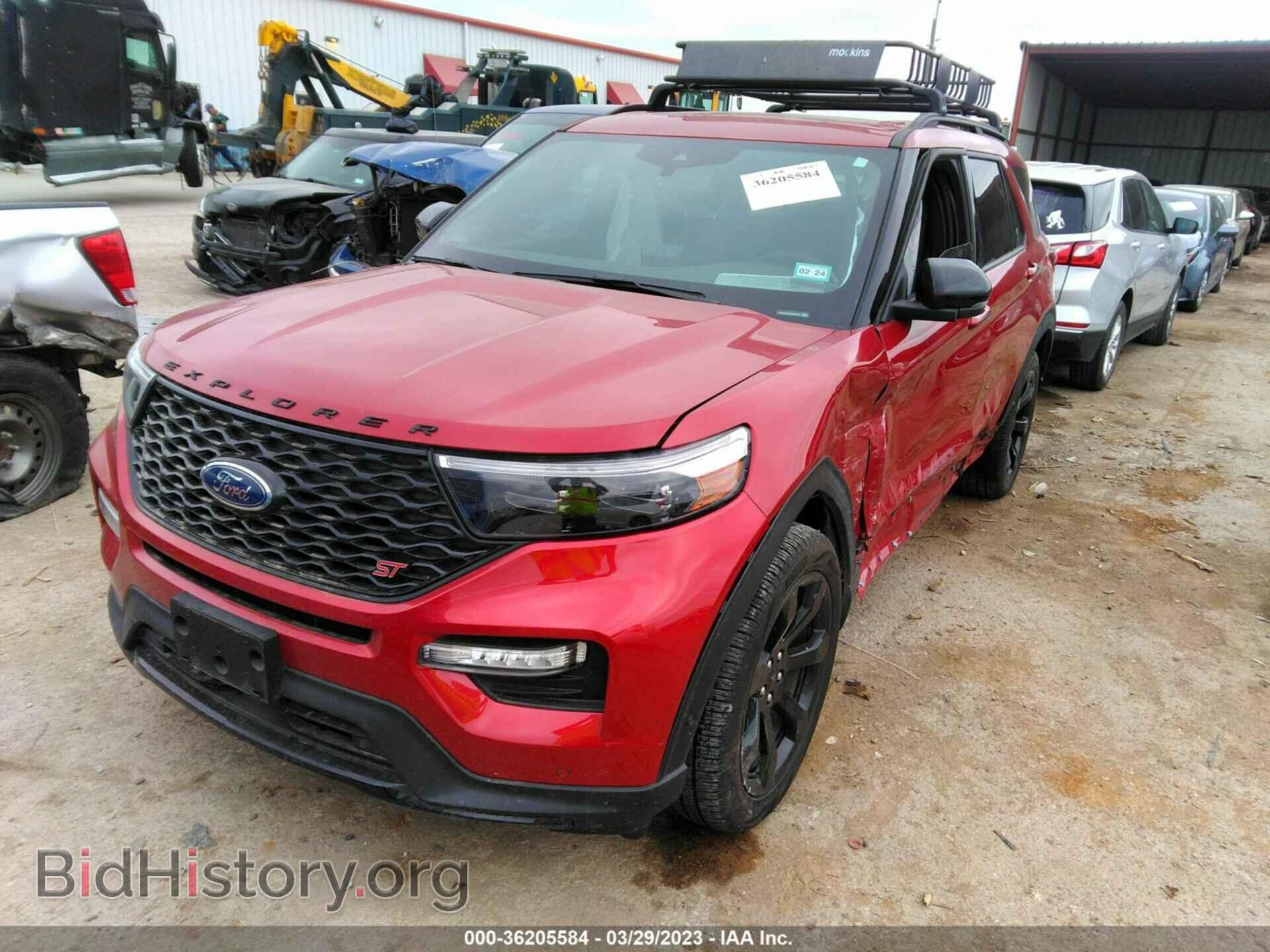 2022 FORD EXPLORER - VIN: 1FM5K8GCXNGA32141 - Фото 2